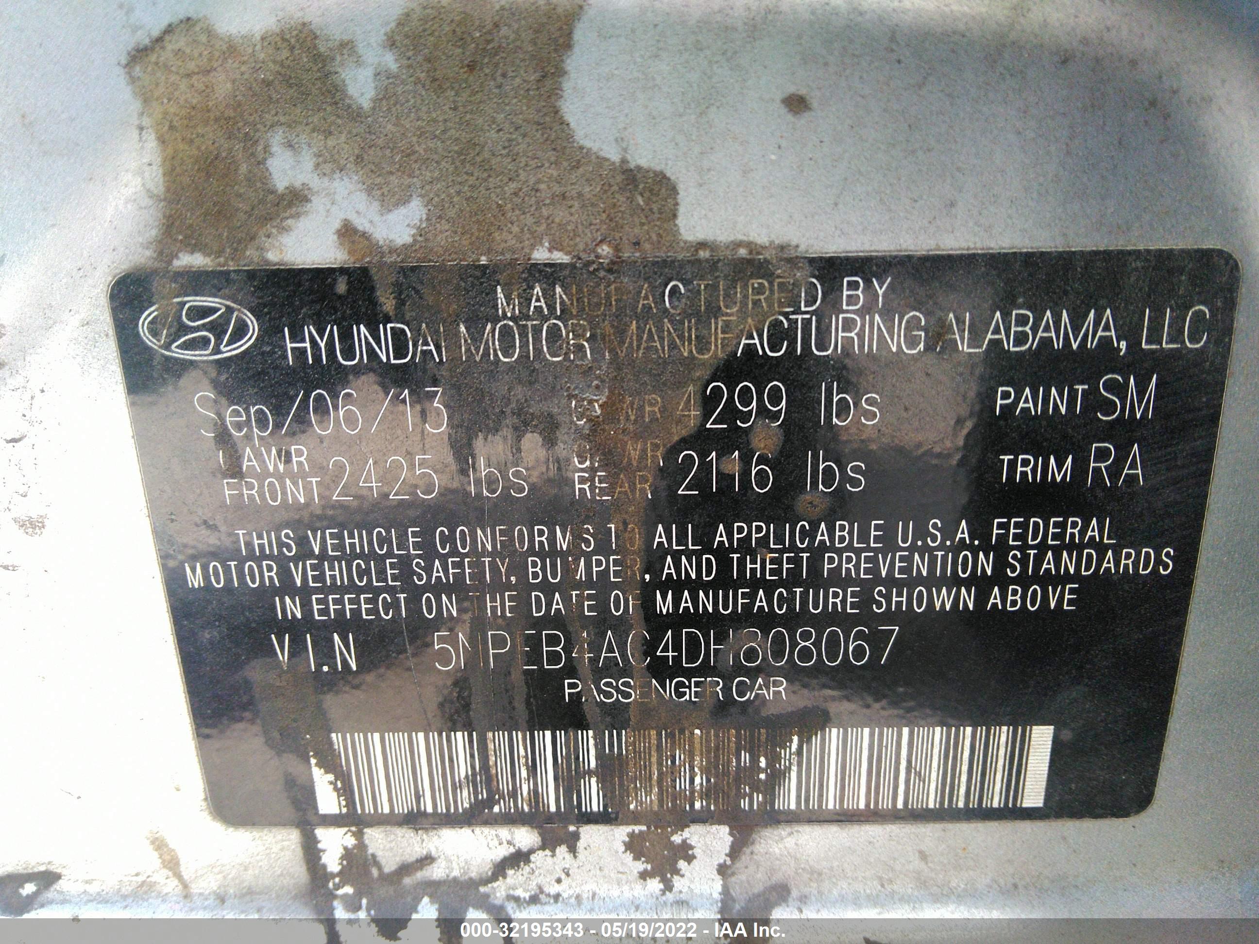 HYUNDAI SONATA image 9