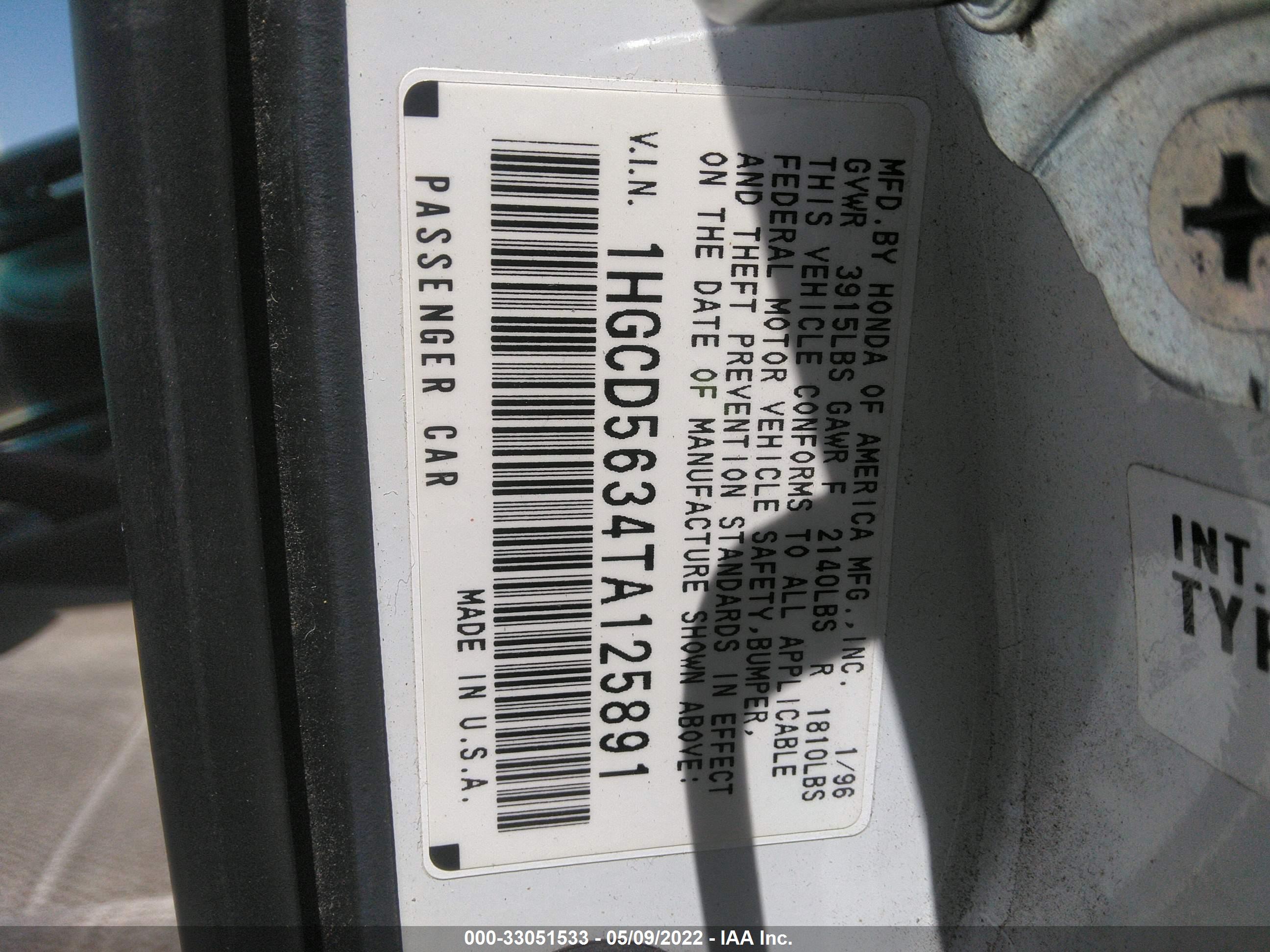 HONDA ACCORD image 9