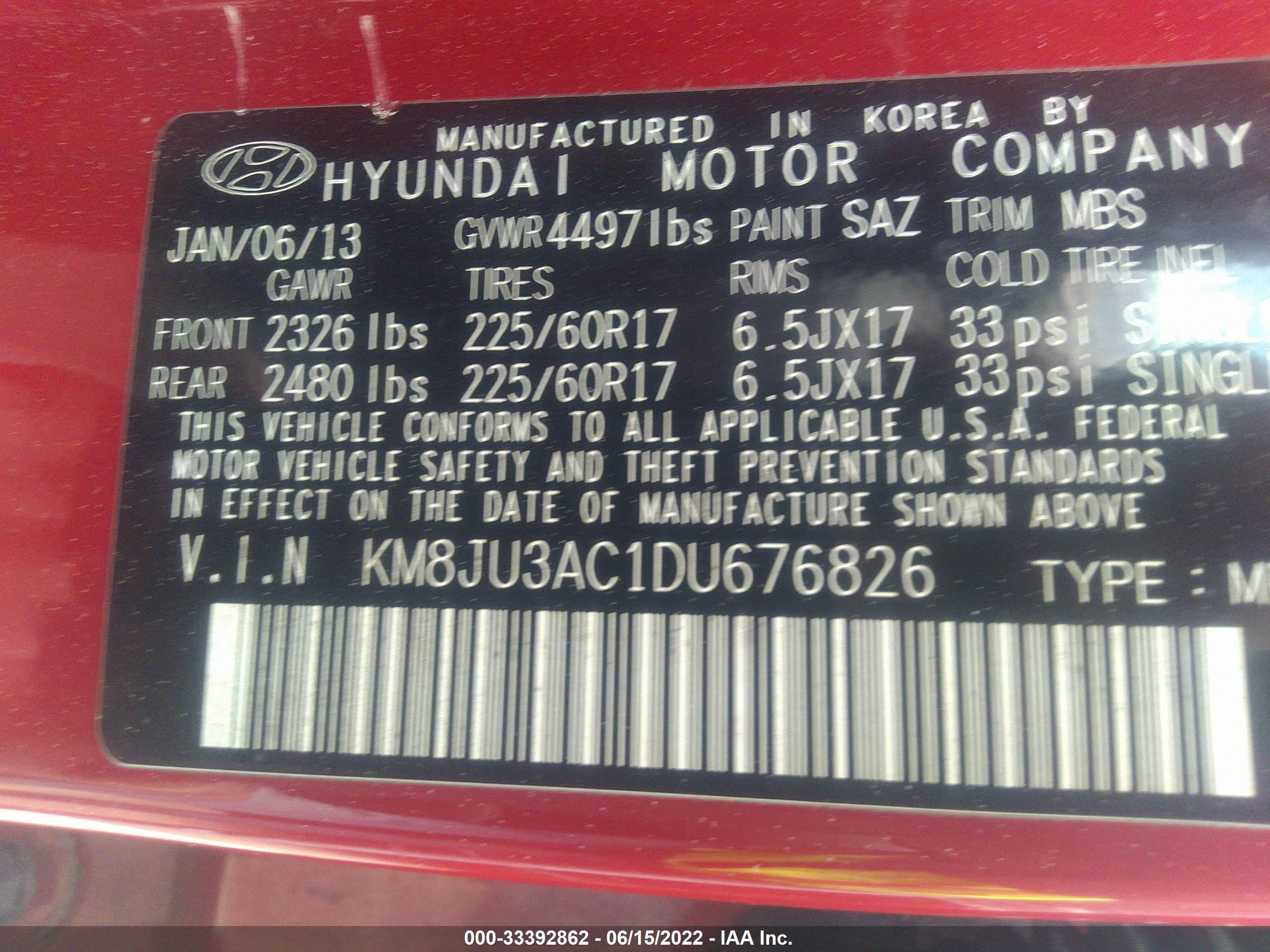 HYUNDAI TUCSON image 9