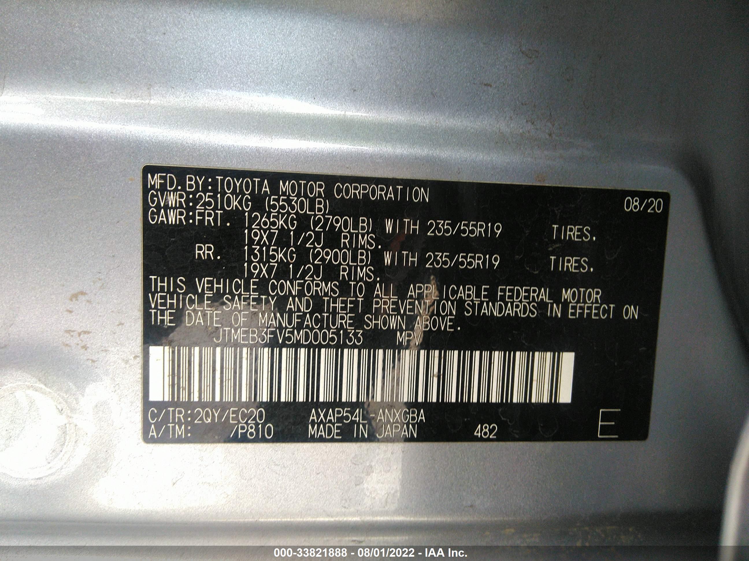 TOYOTA RAV4 image 9