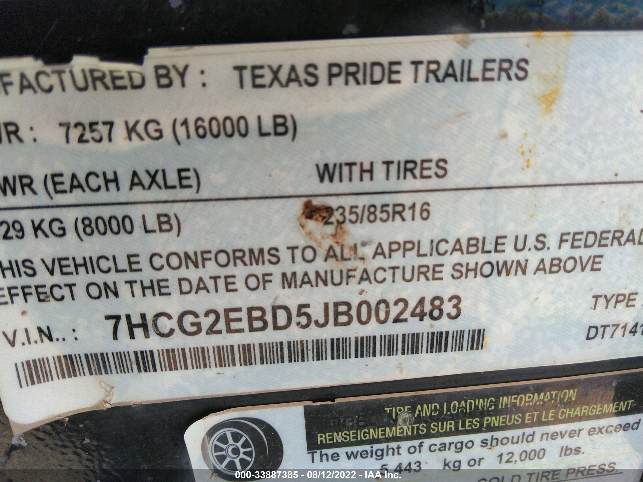 TEXAS TRAILER image 9