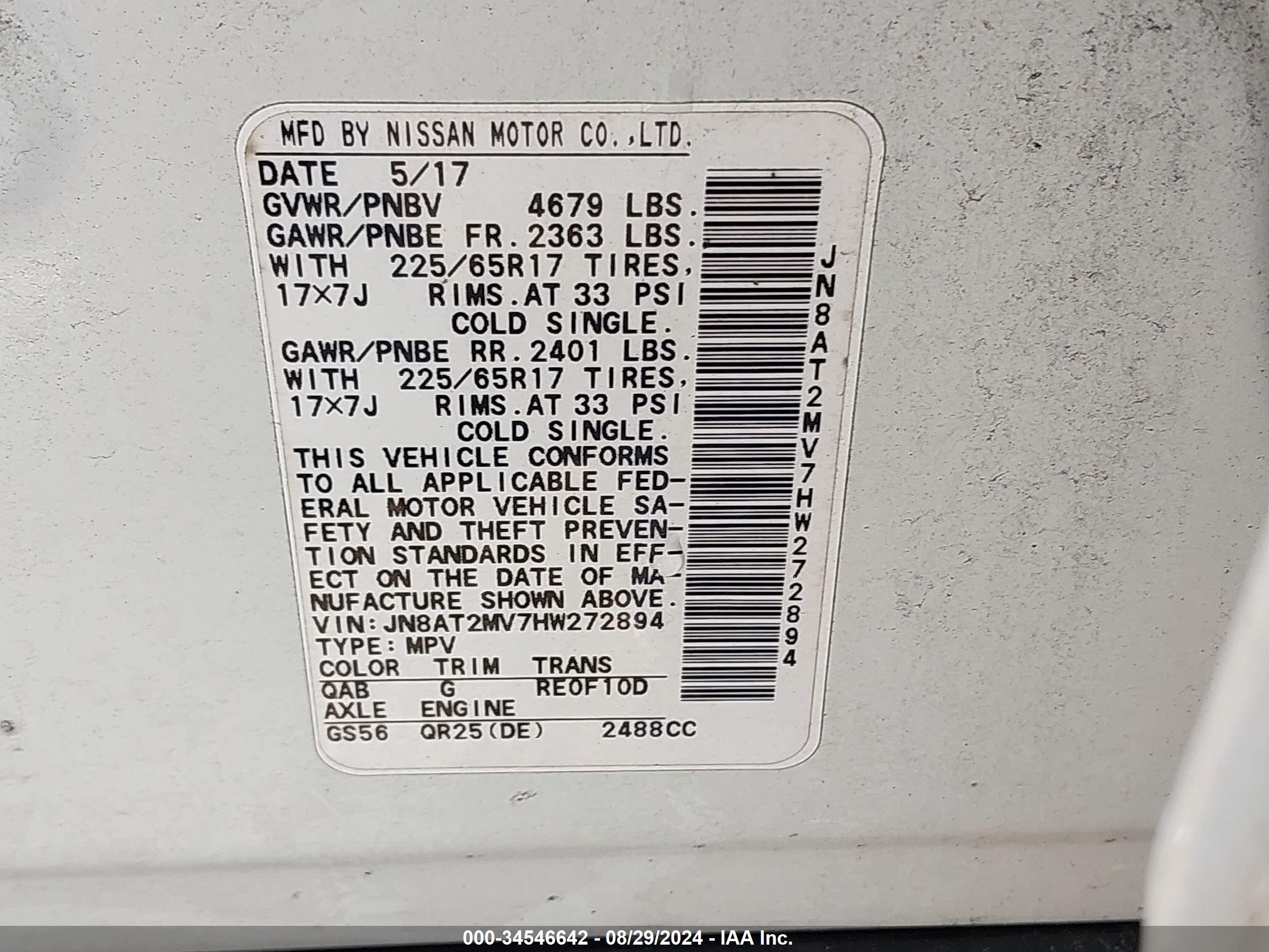 NISSAN ROGUE image 9