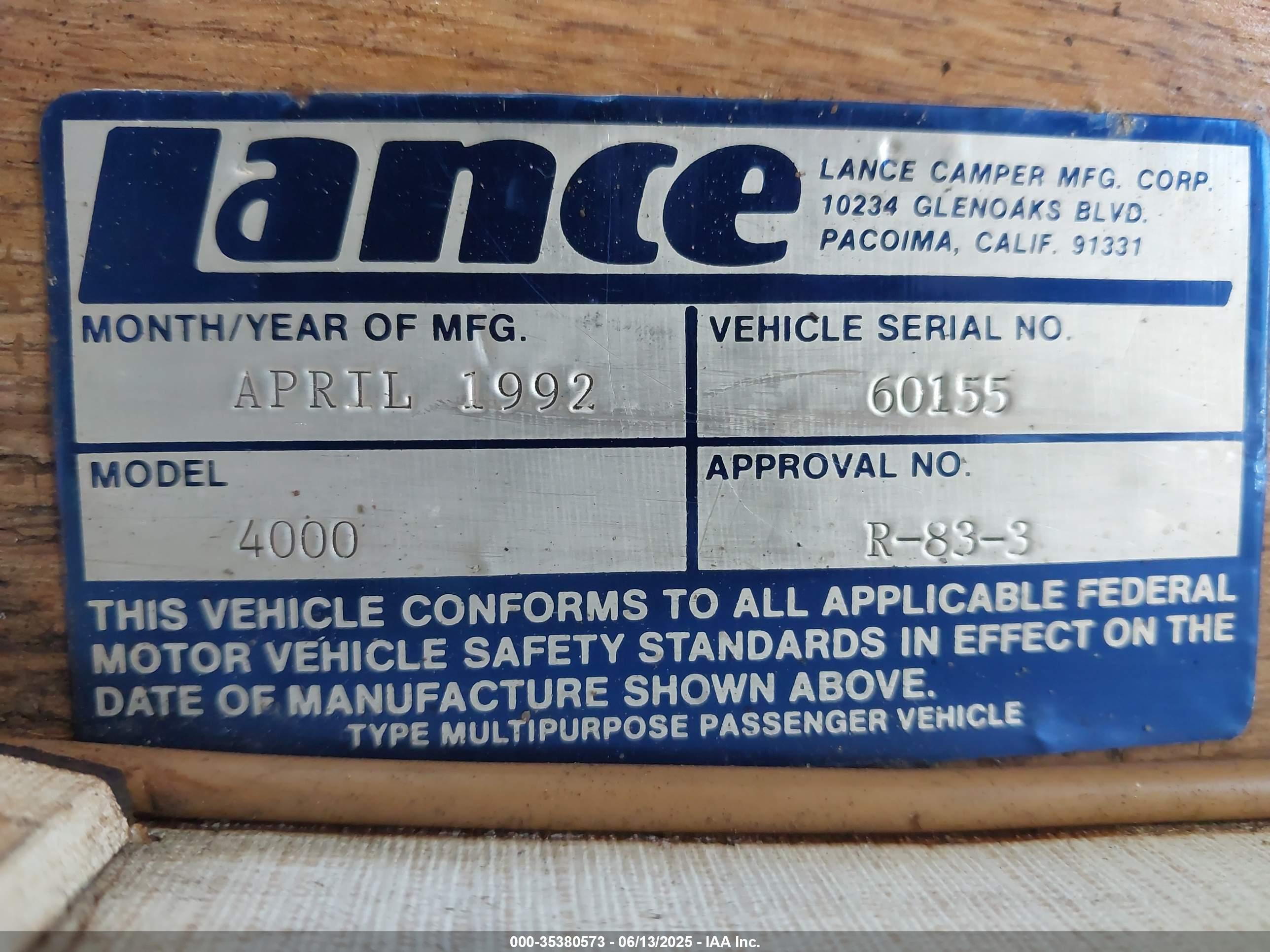 LANCE MFG image 9