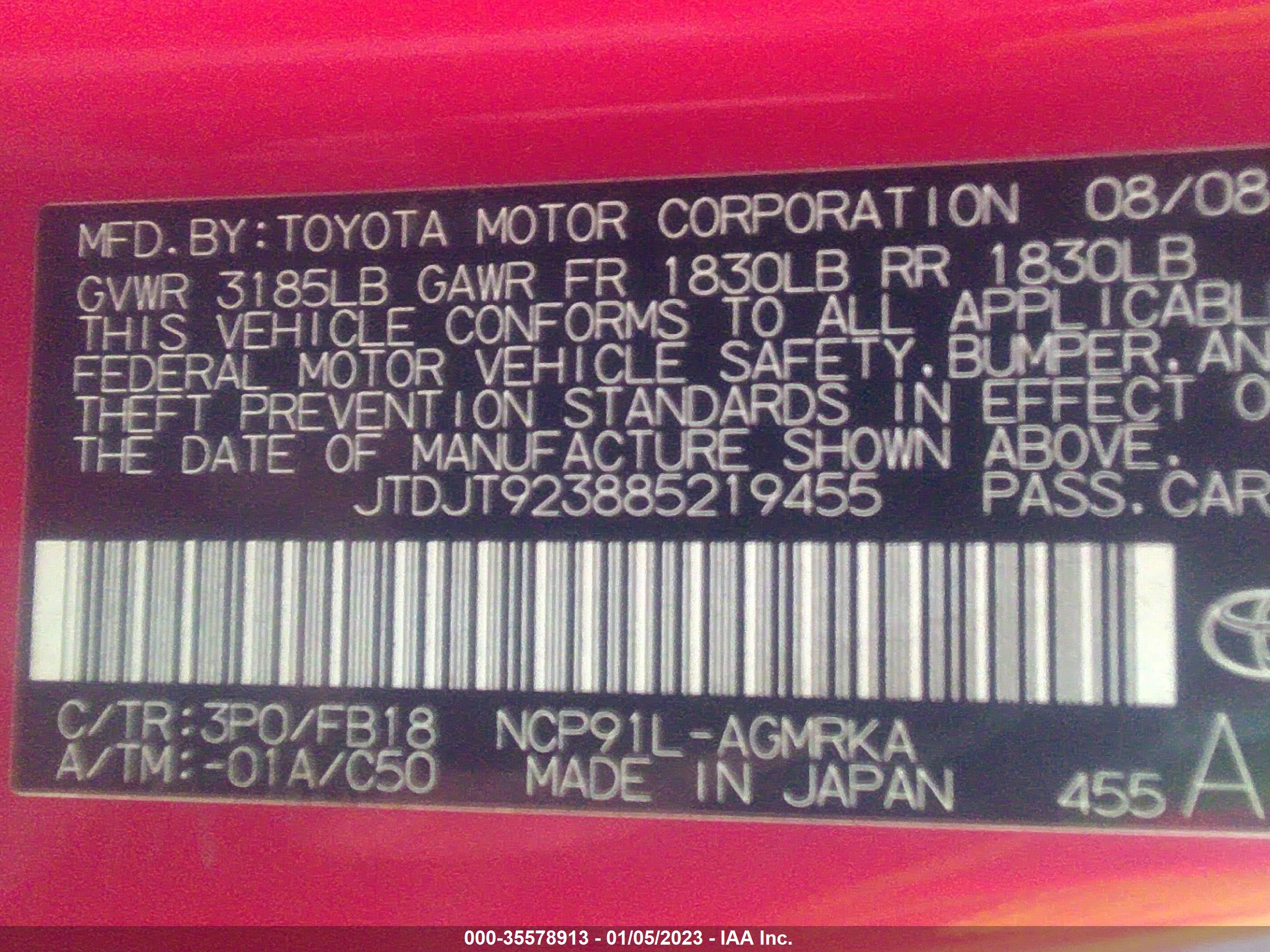 TOYOTA YARIS image 5