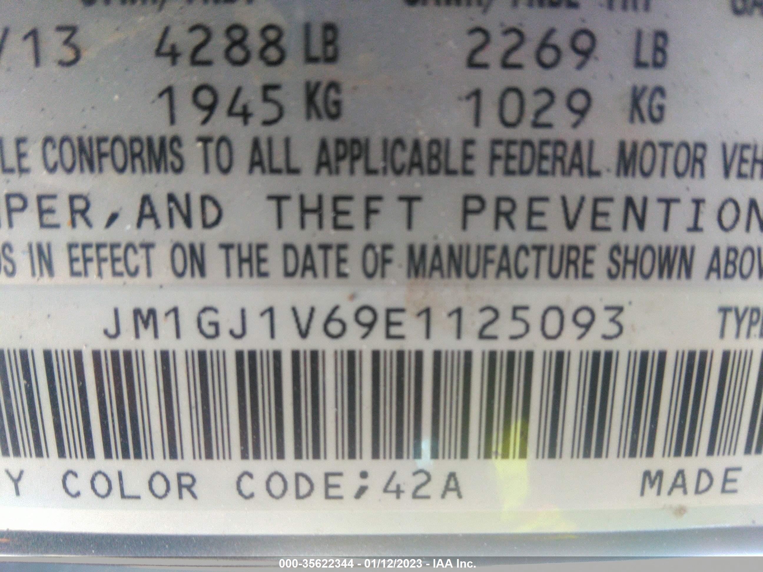 MAZDA MAZDA6 image 9