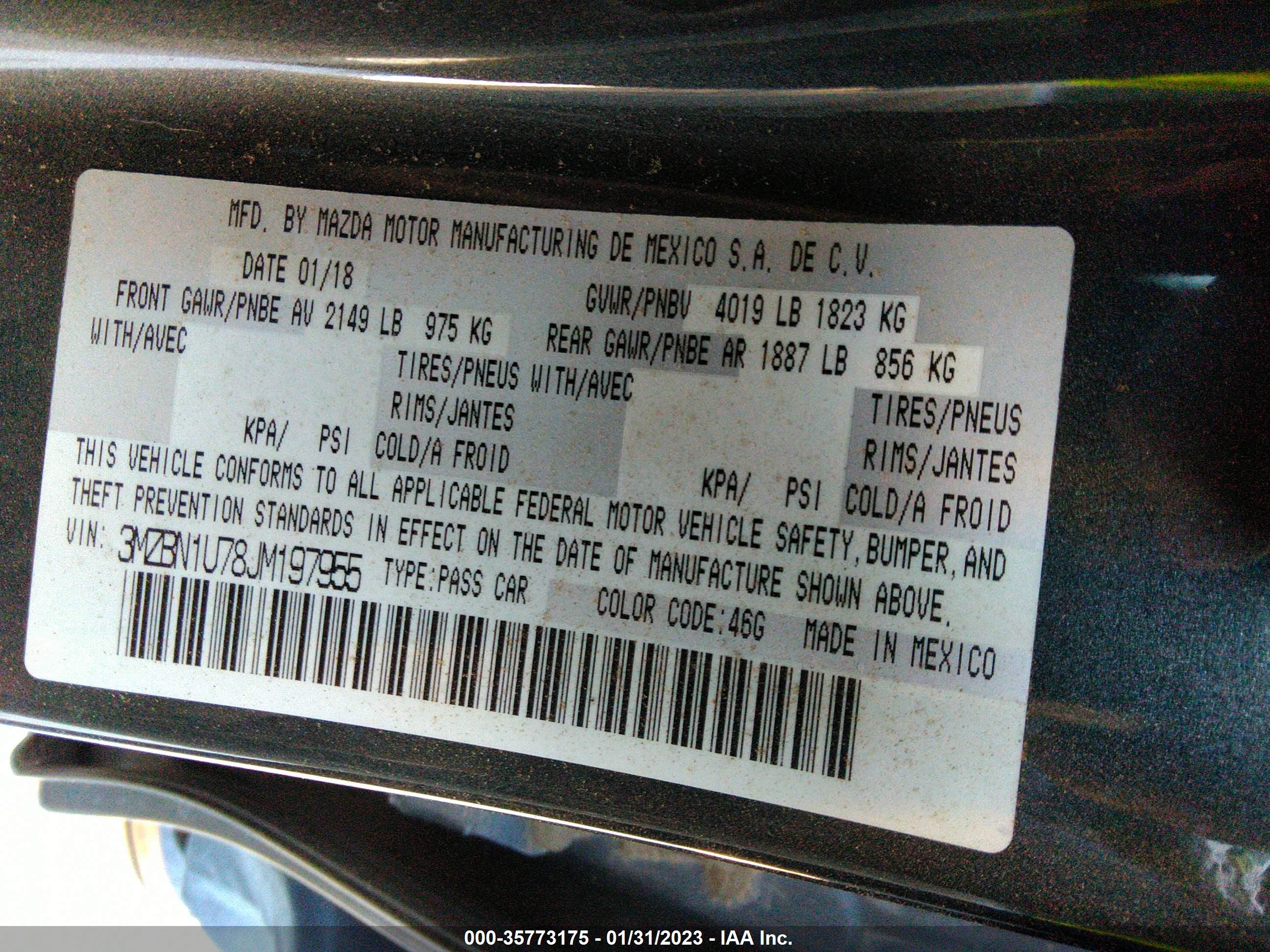 MAZDA MAZDA3 image 9