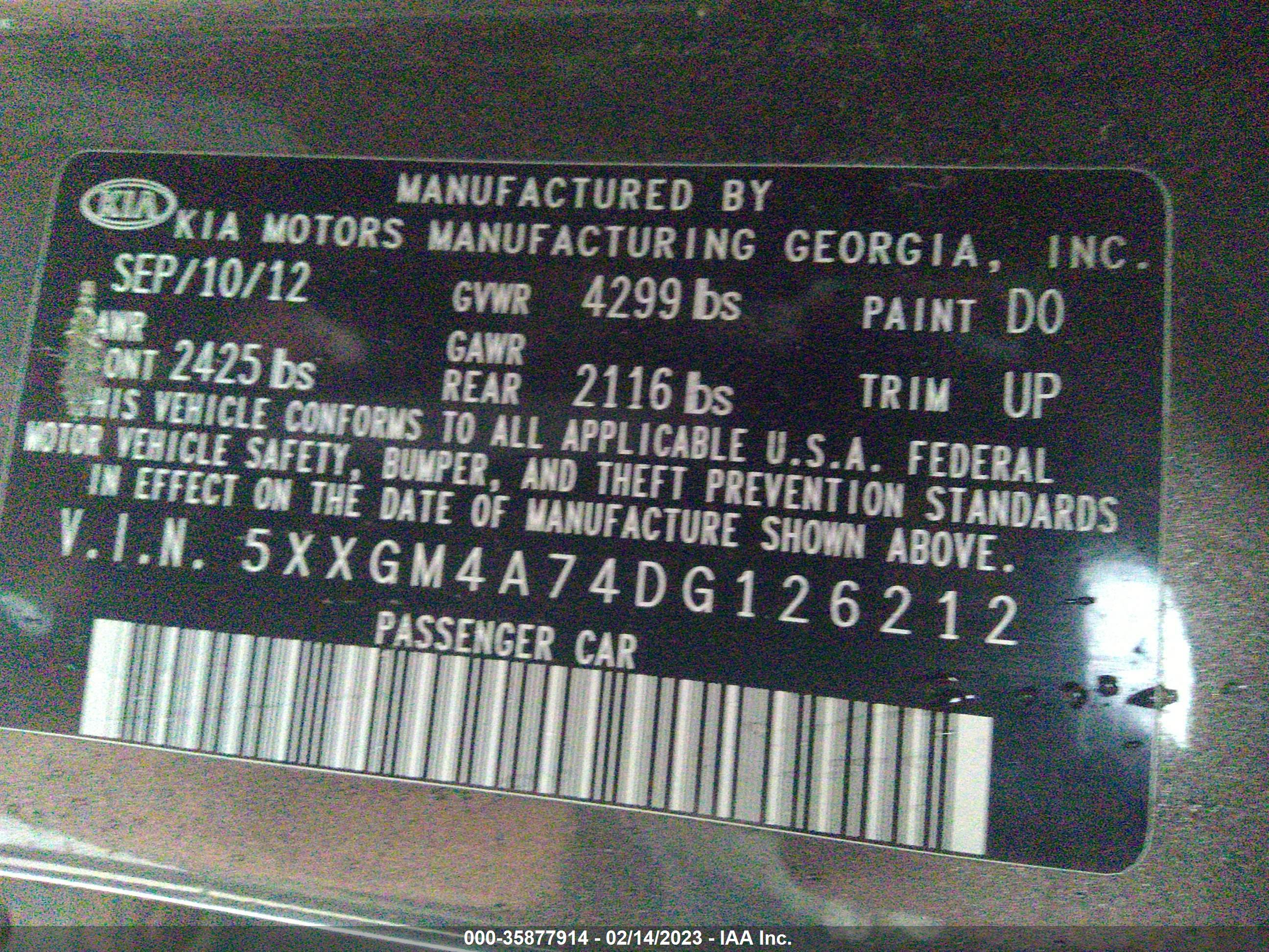 KIA OPTIMA image 9