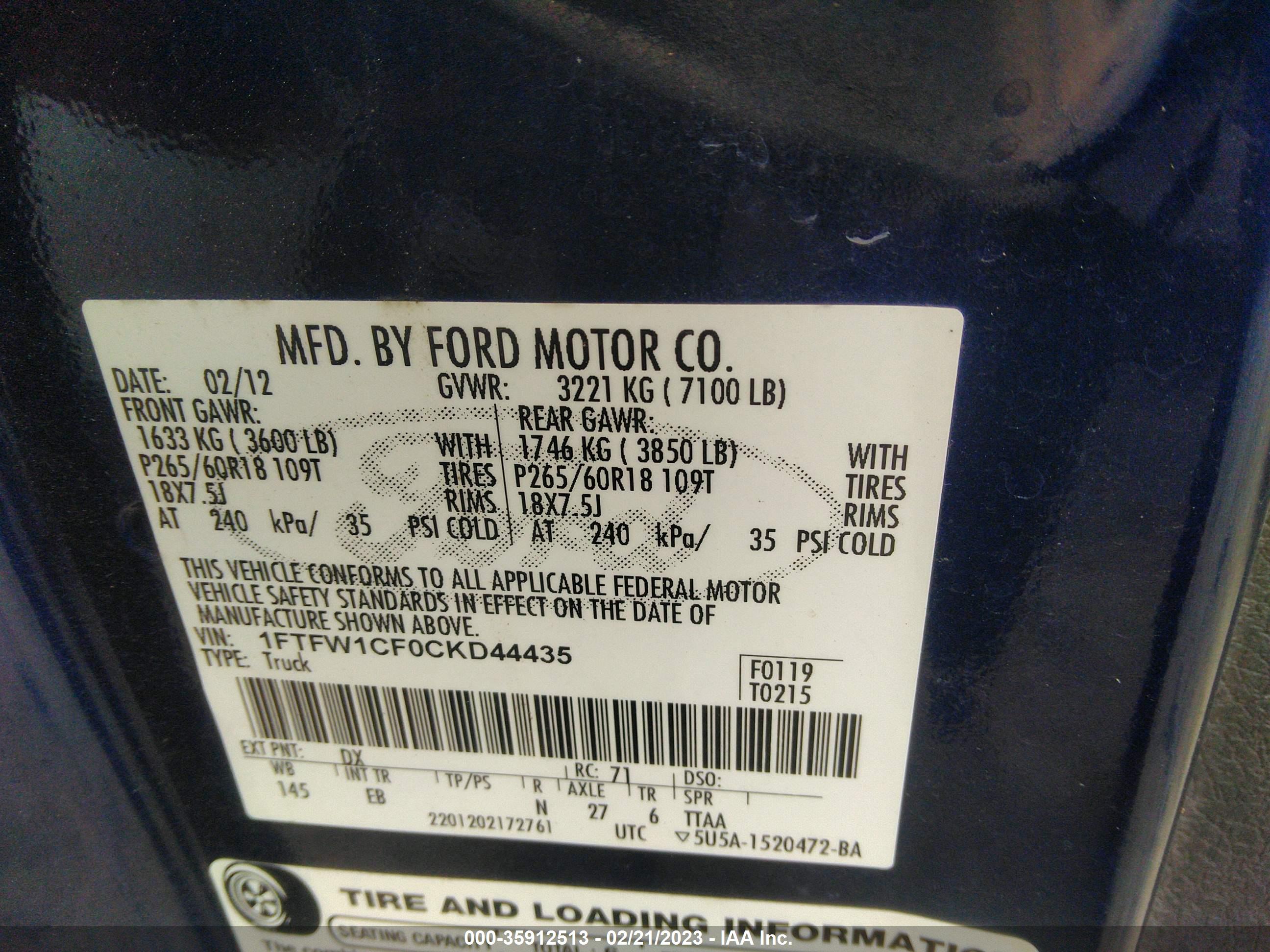 FORD F-150 image 9