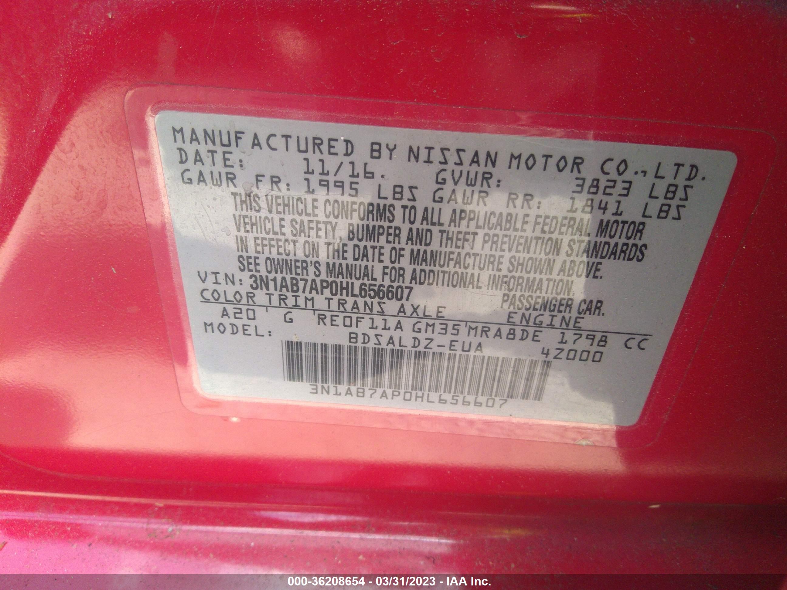 NISSAN SENTRA image 9
