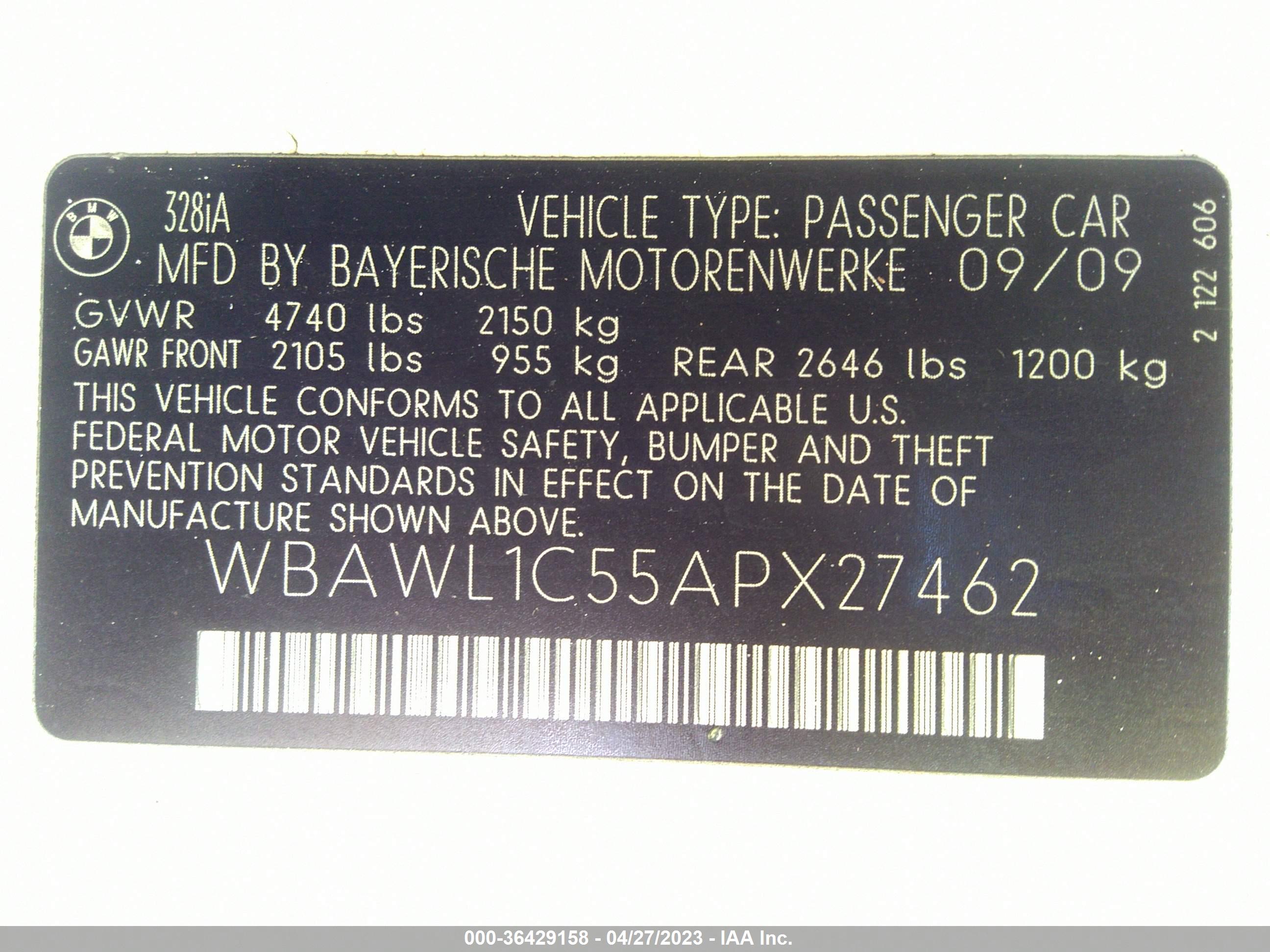 BMW 328I image 9