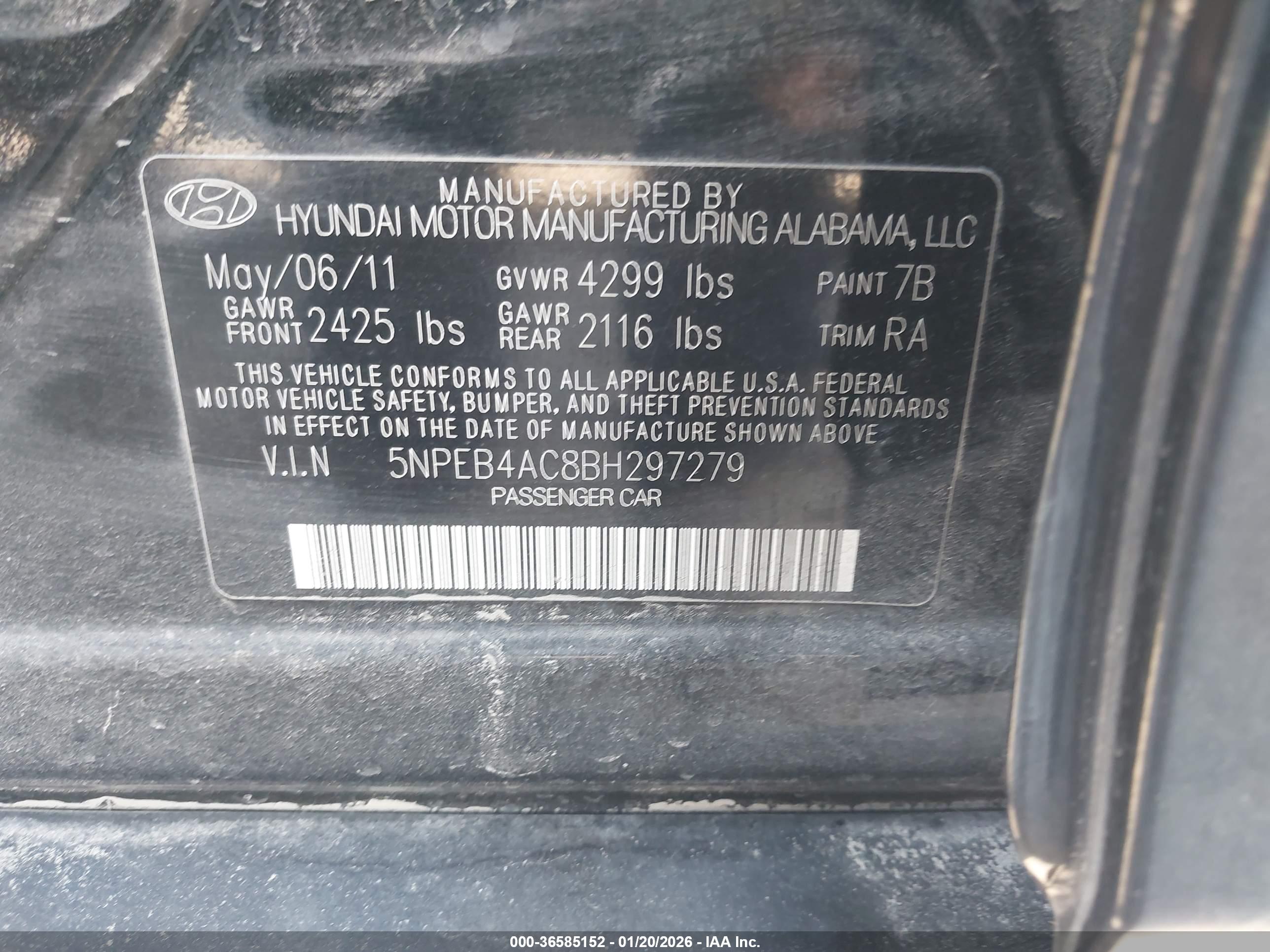 HYUNDAI SONATA image 9