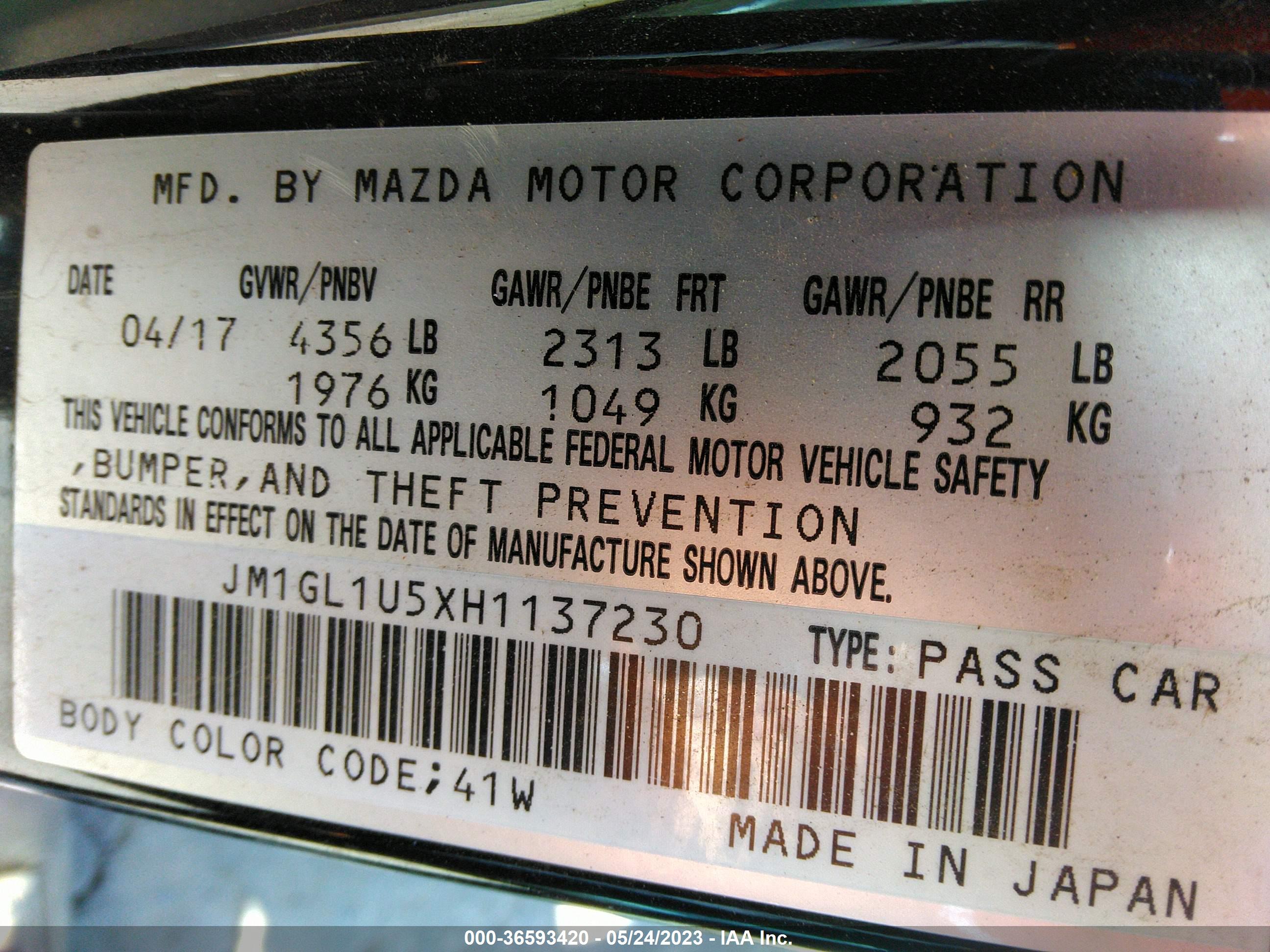 MAZDA MAZDA6 image 9