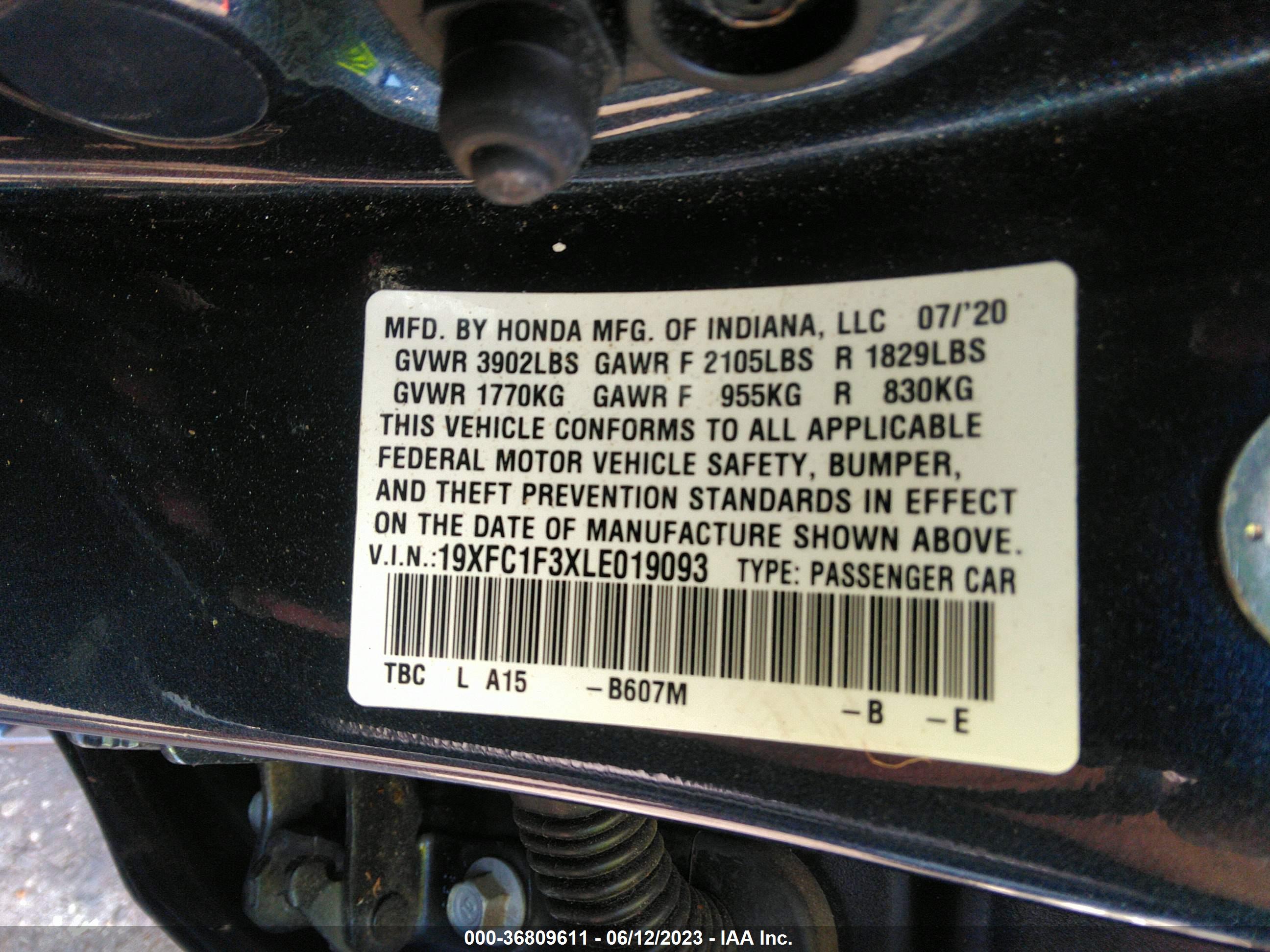 HONDA CIVIC image 9
