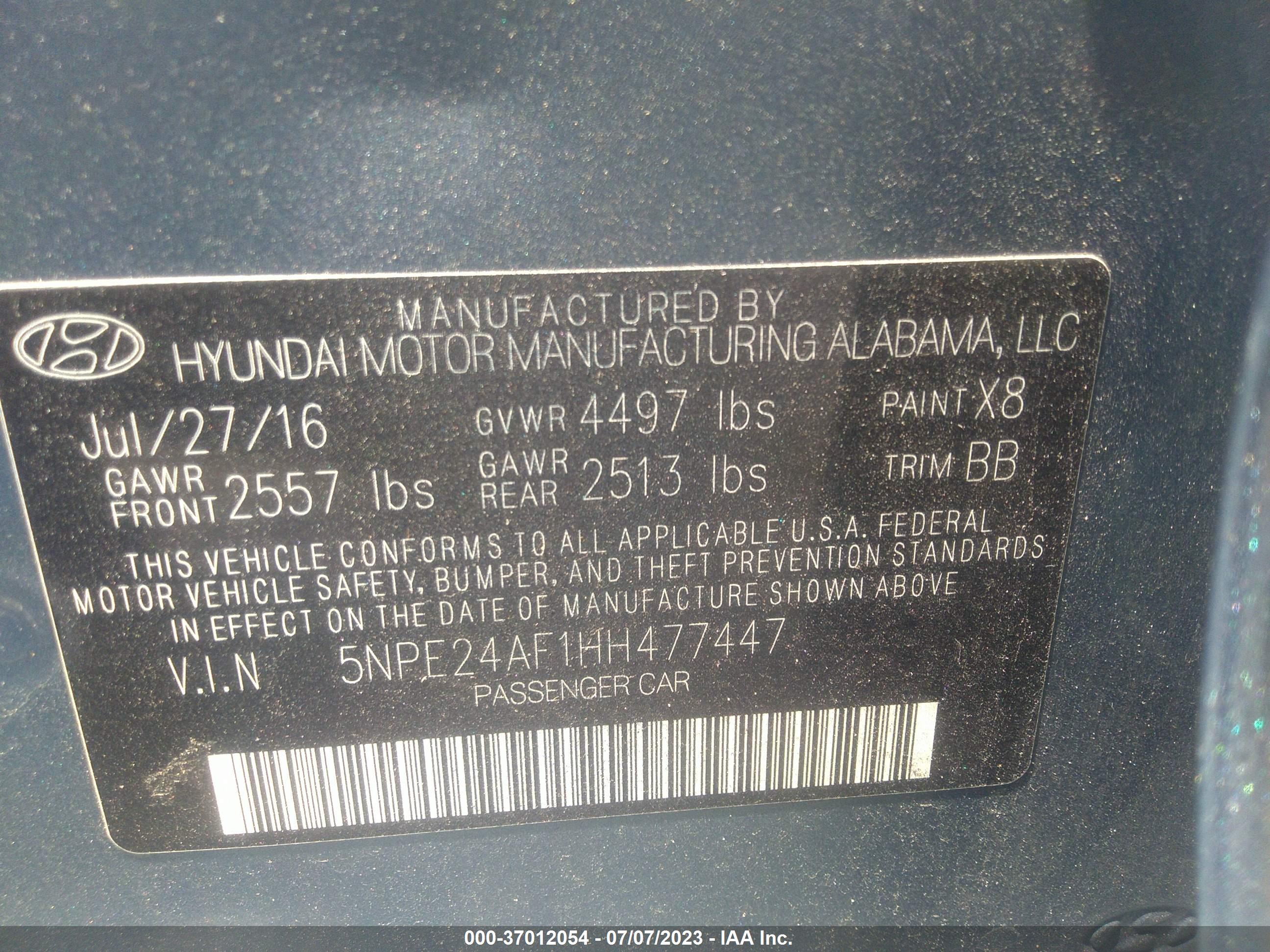 HYUNDAI SONATA image 9