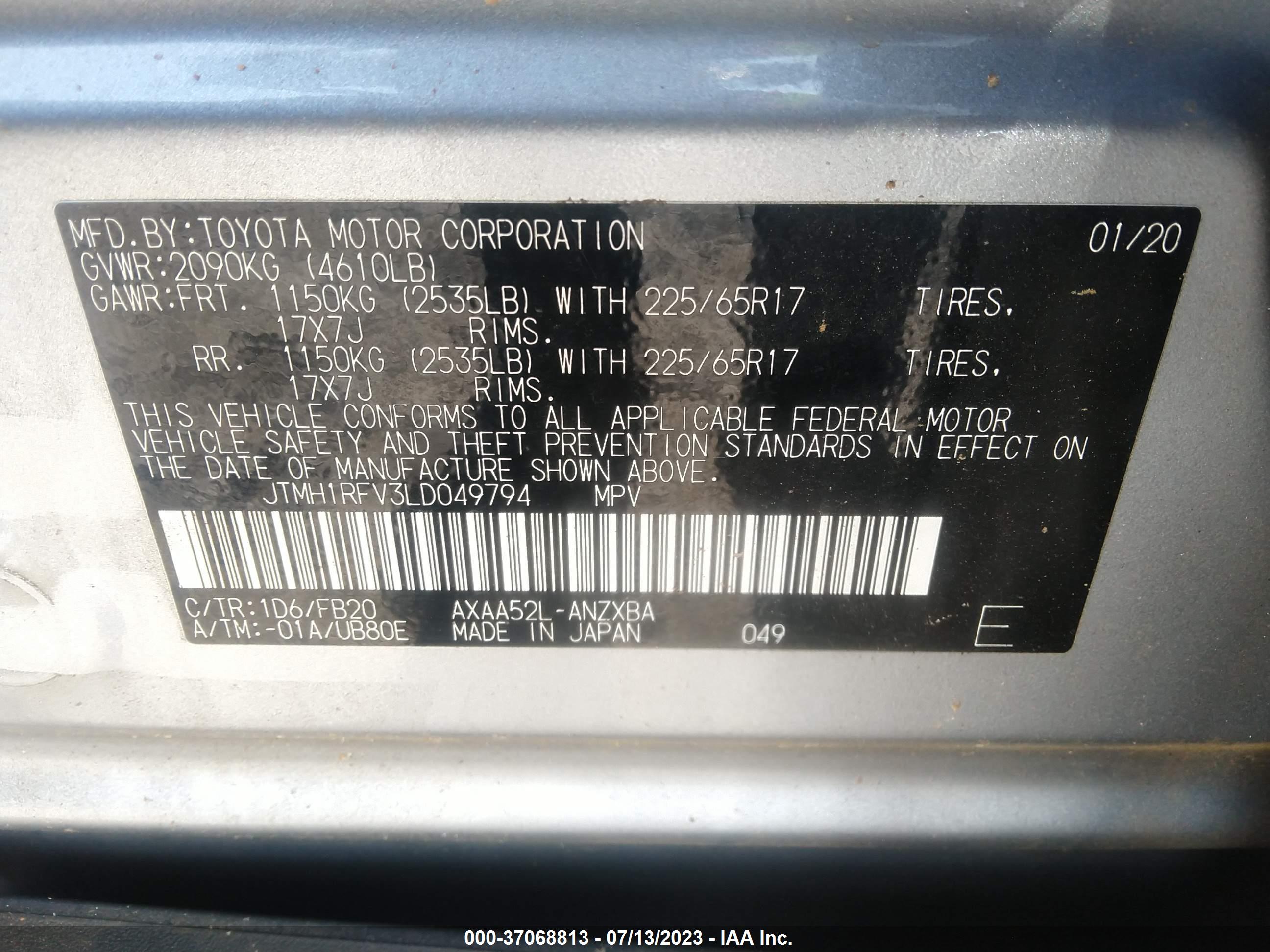 TOYOTA RAV4 image 9