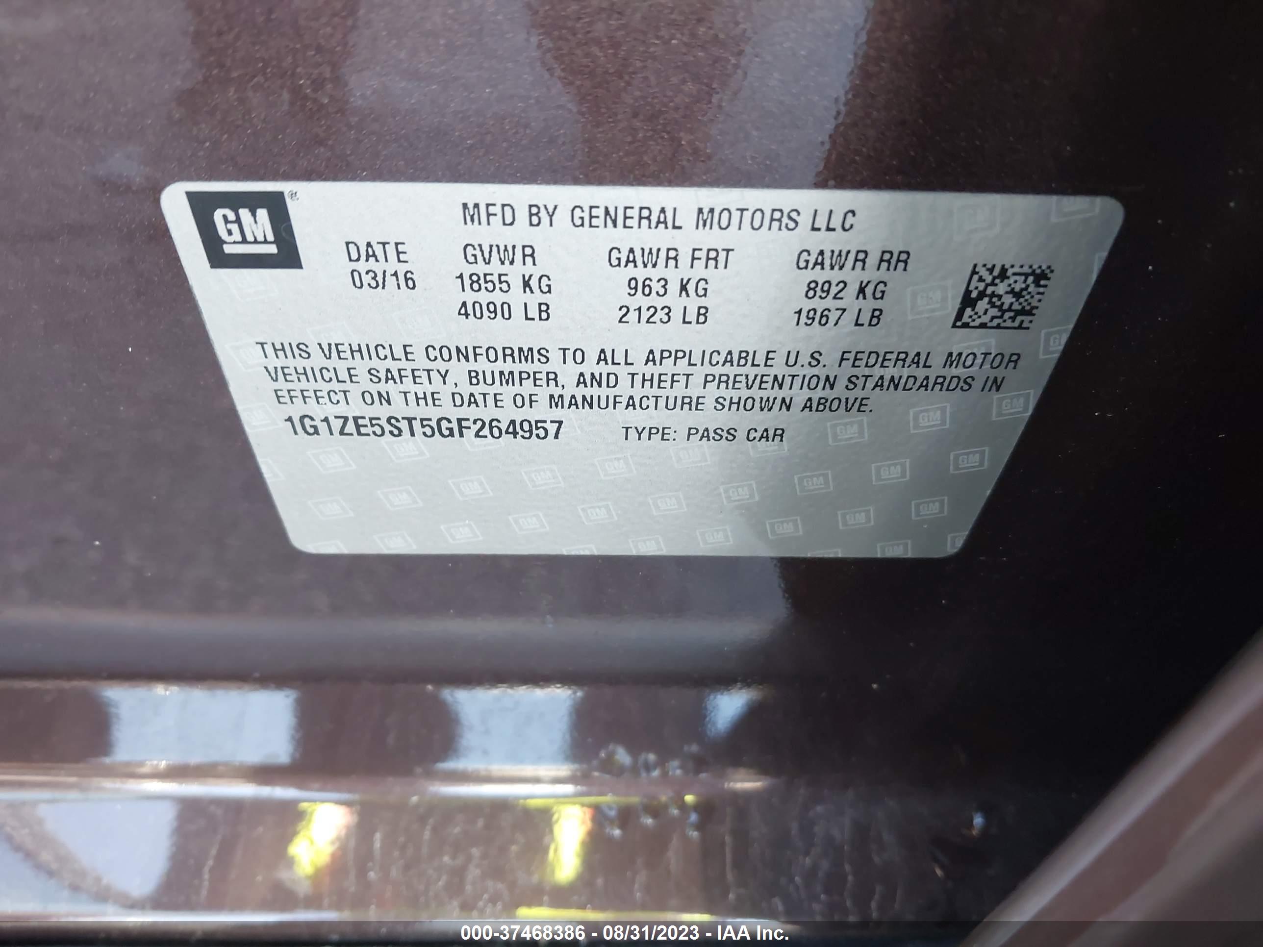 CHEVROLET MALIBU image 9