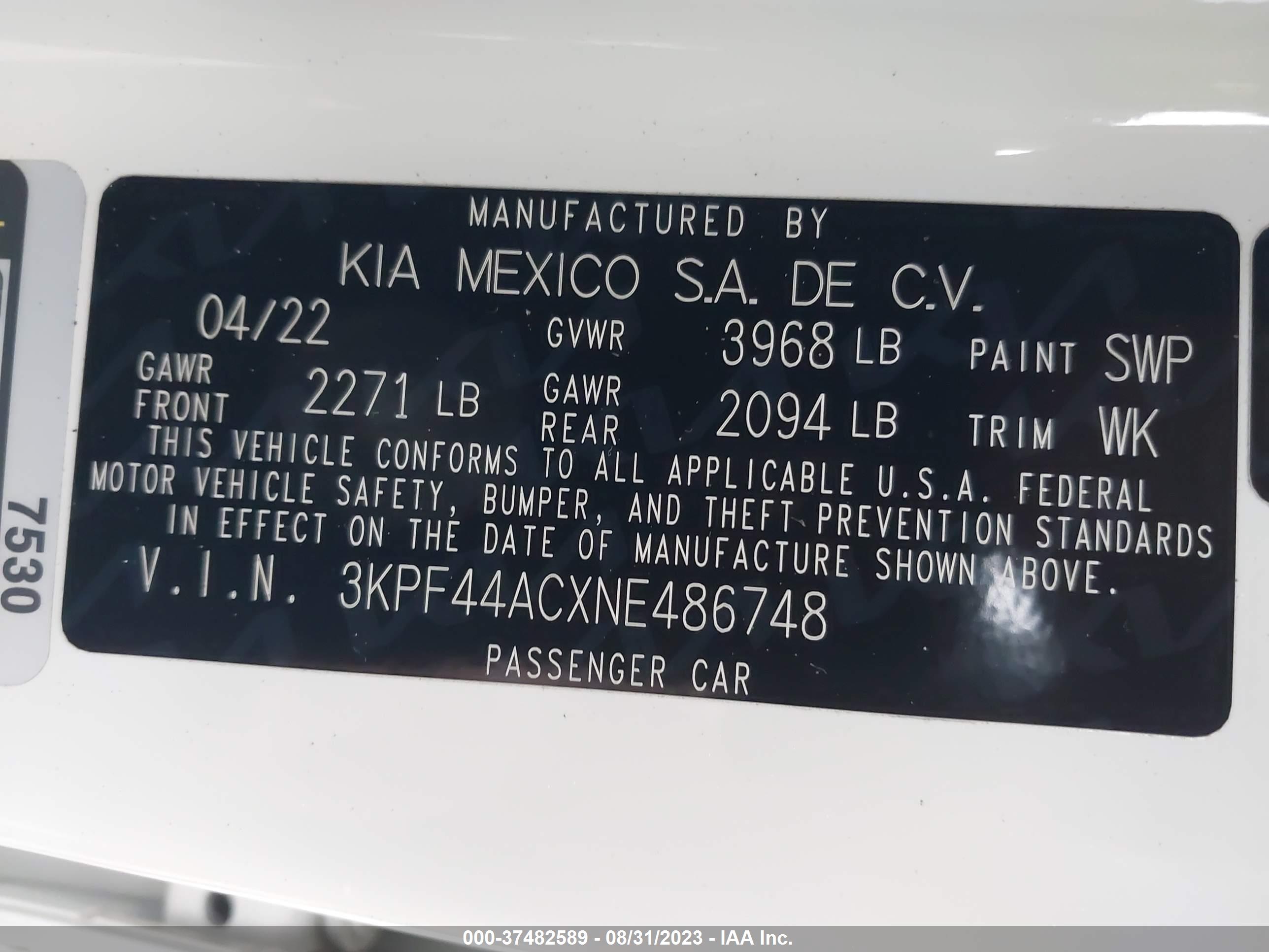 KIA FORTE image 9