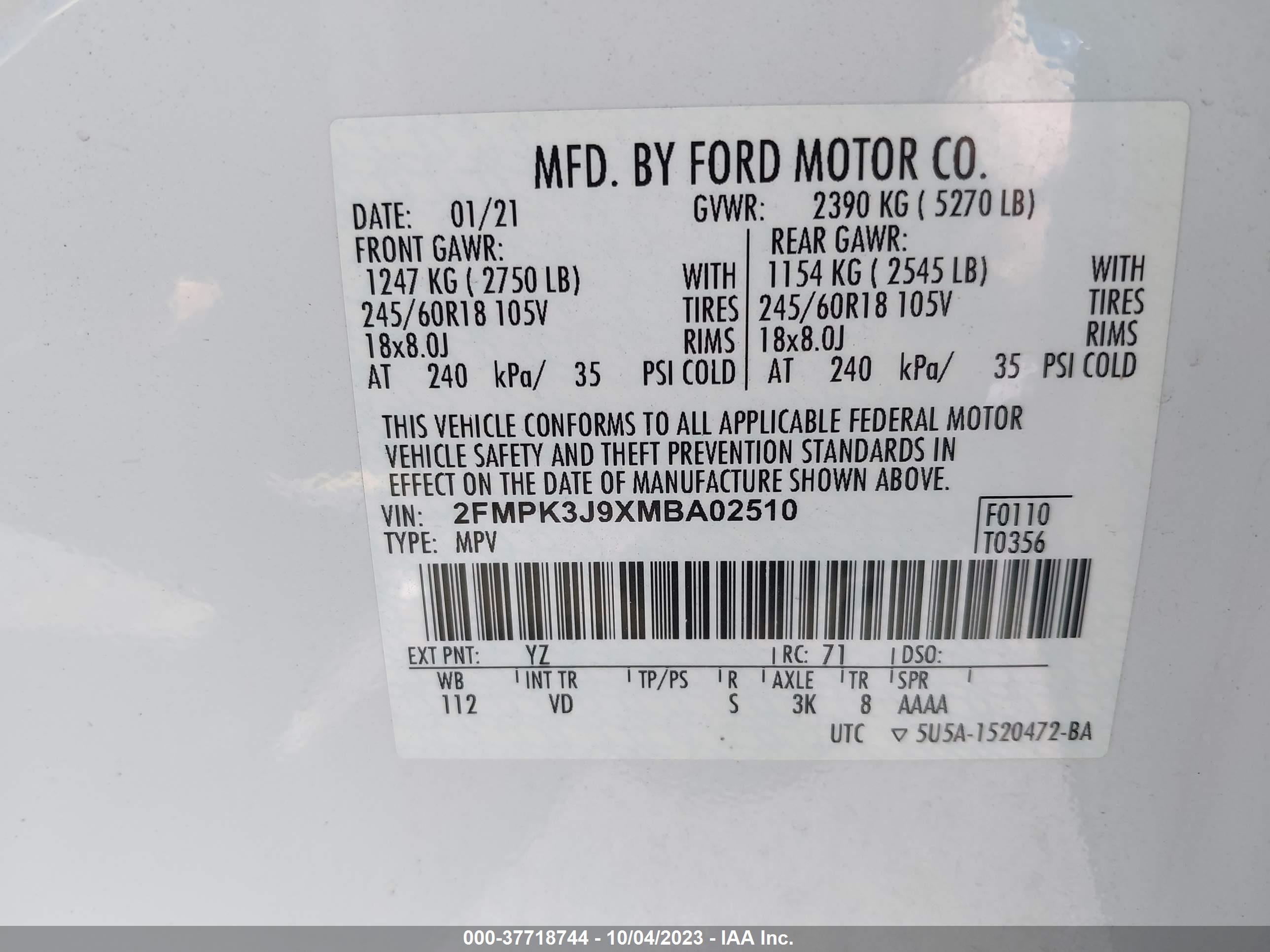 FORD EDGE image 9