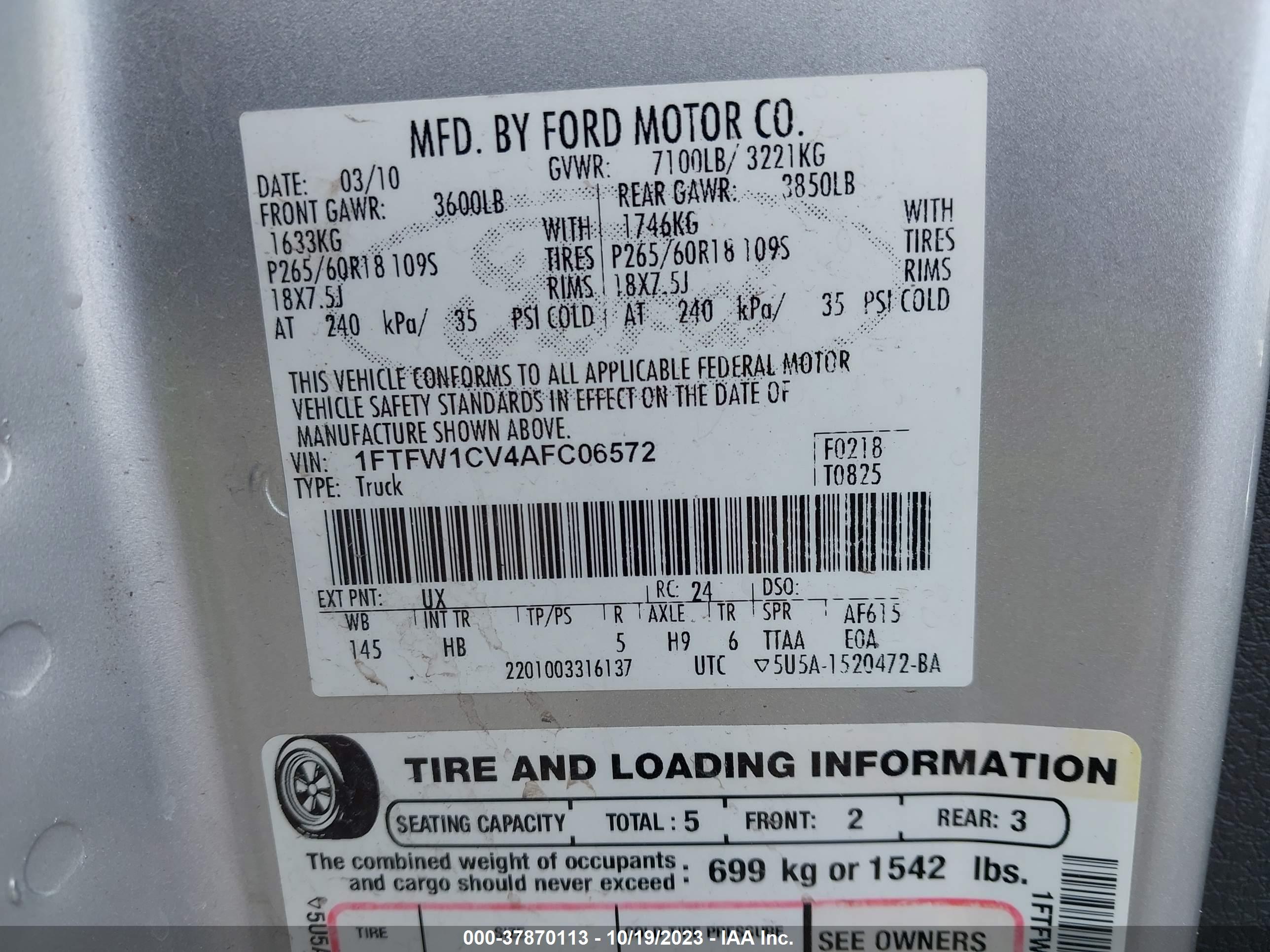FORD F-150 image 9