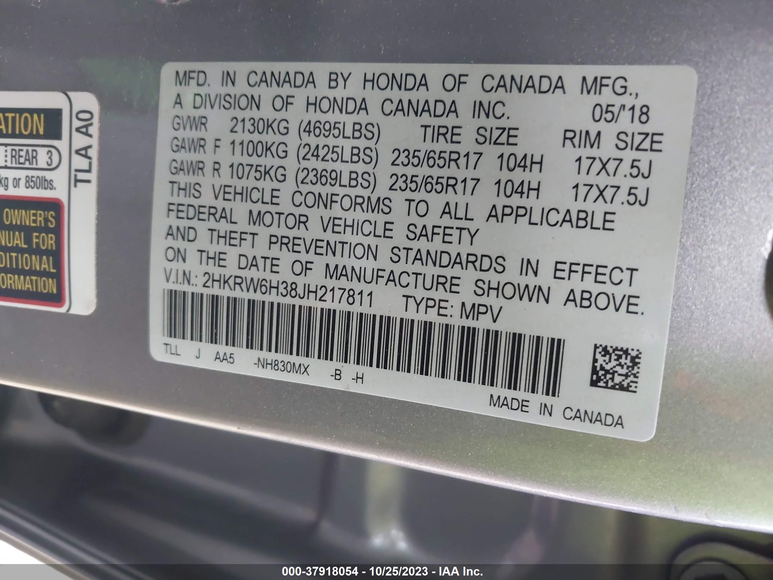 HONDA CR-V image 9