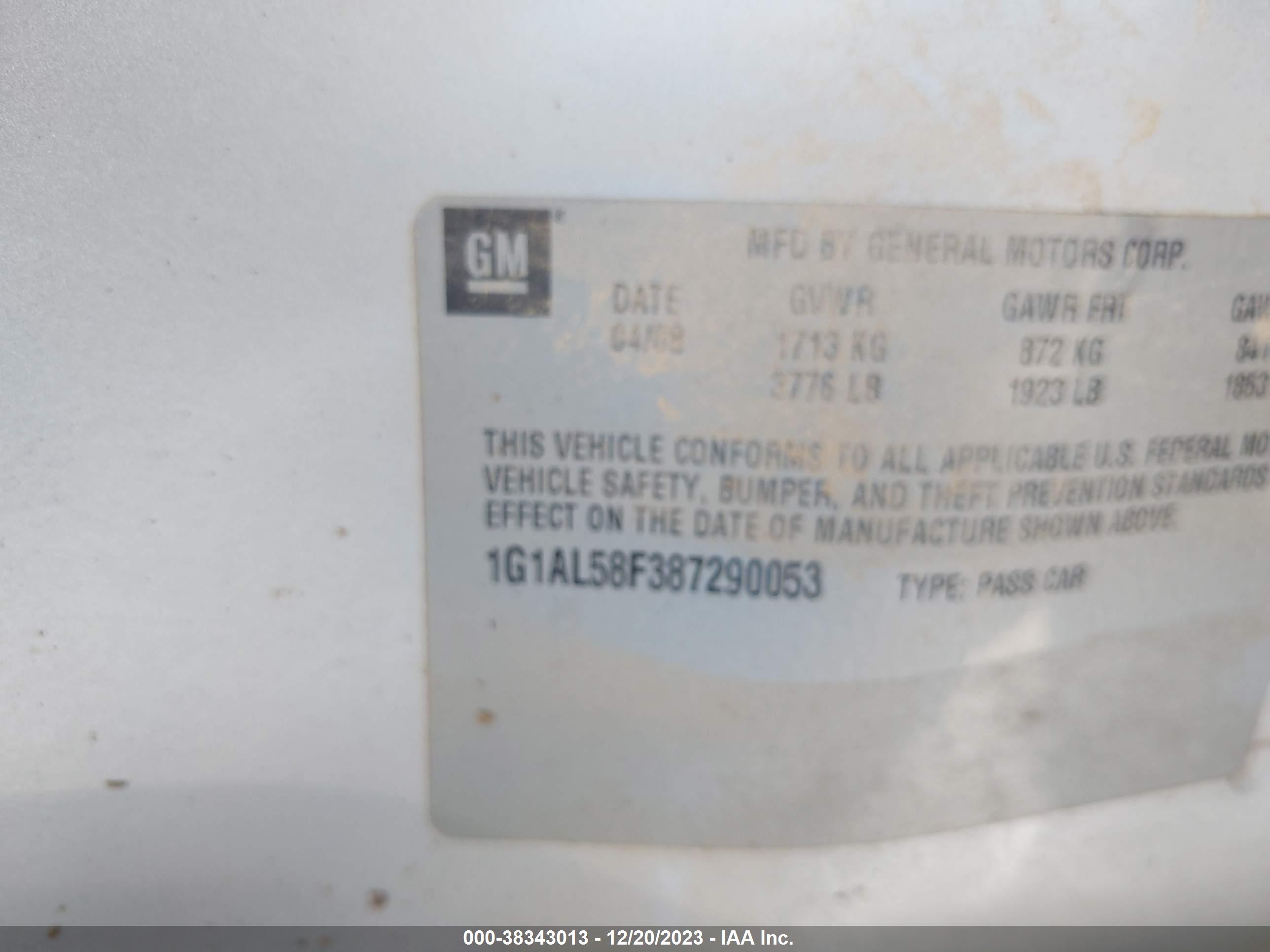 CHEVROLET COBALT image 9