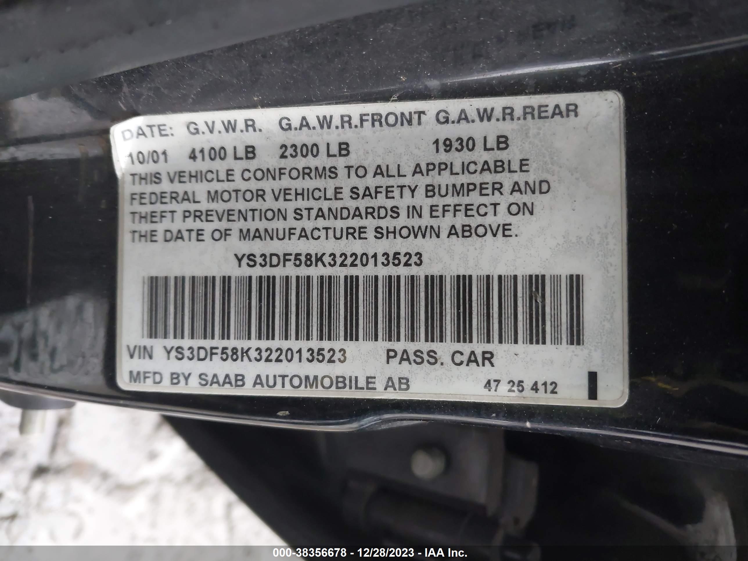 SAAB 9-3 image 9