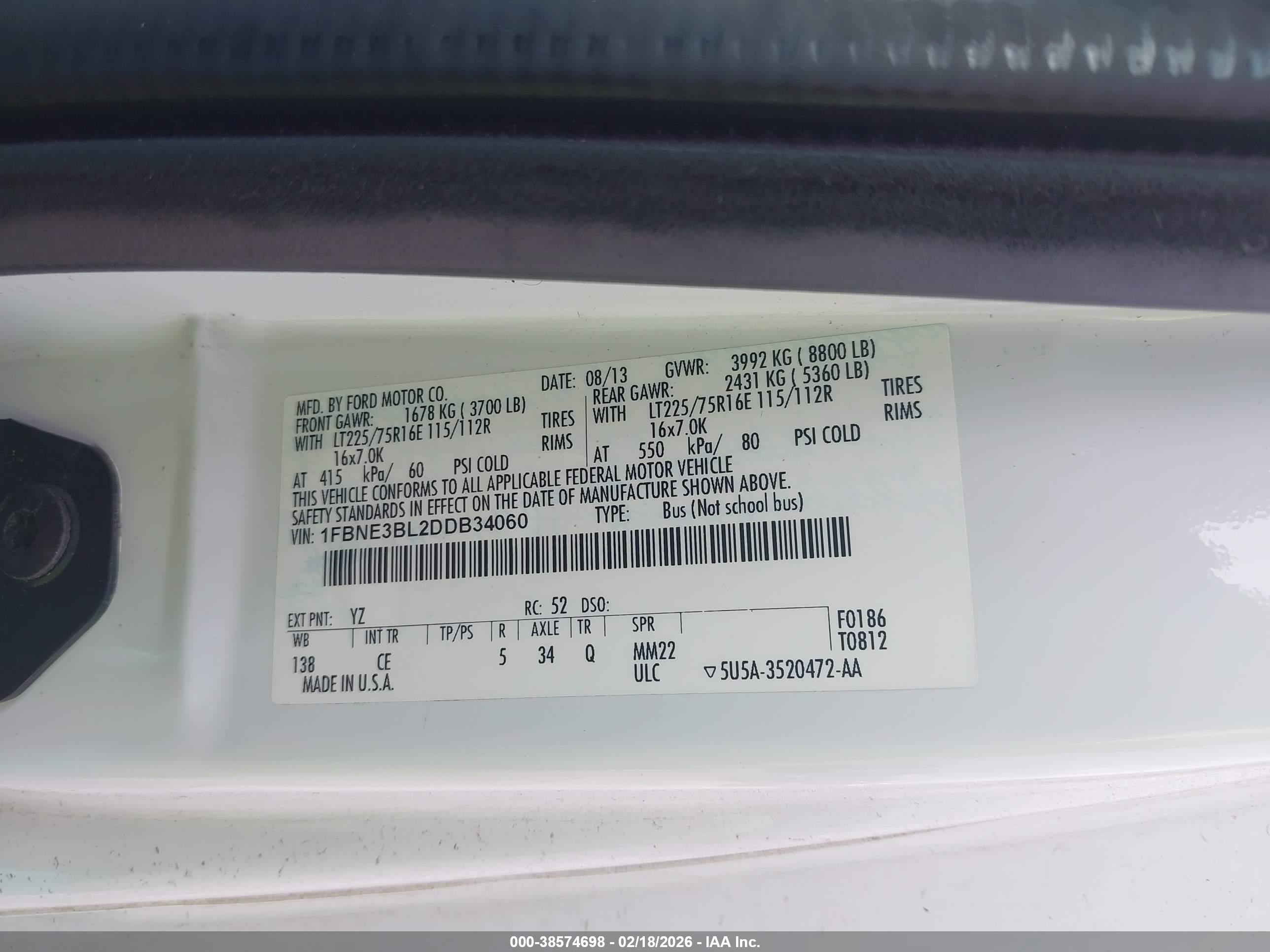 FORD E-350 image 9
