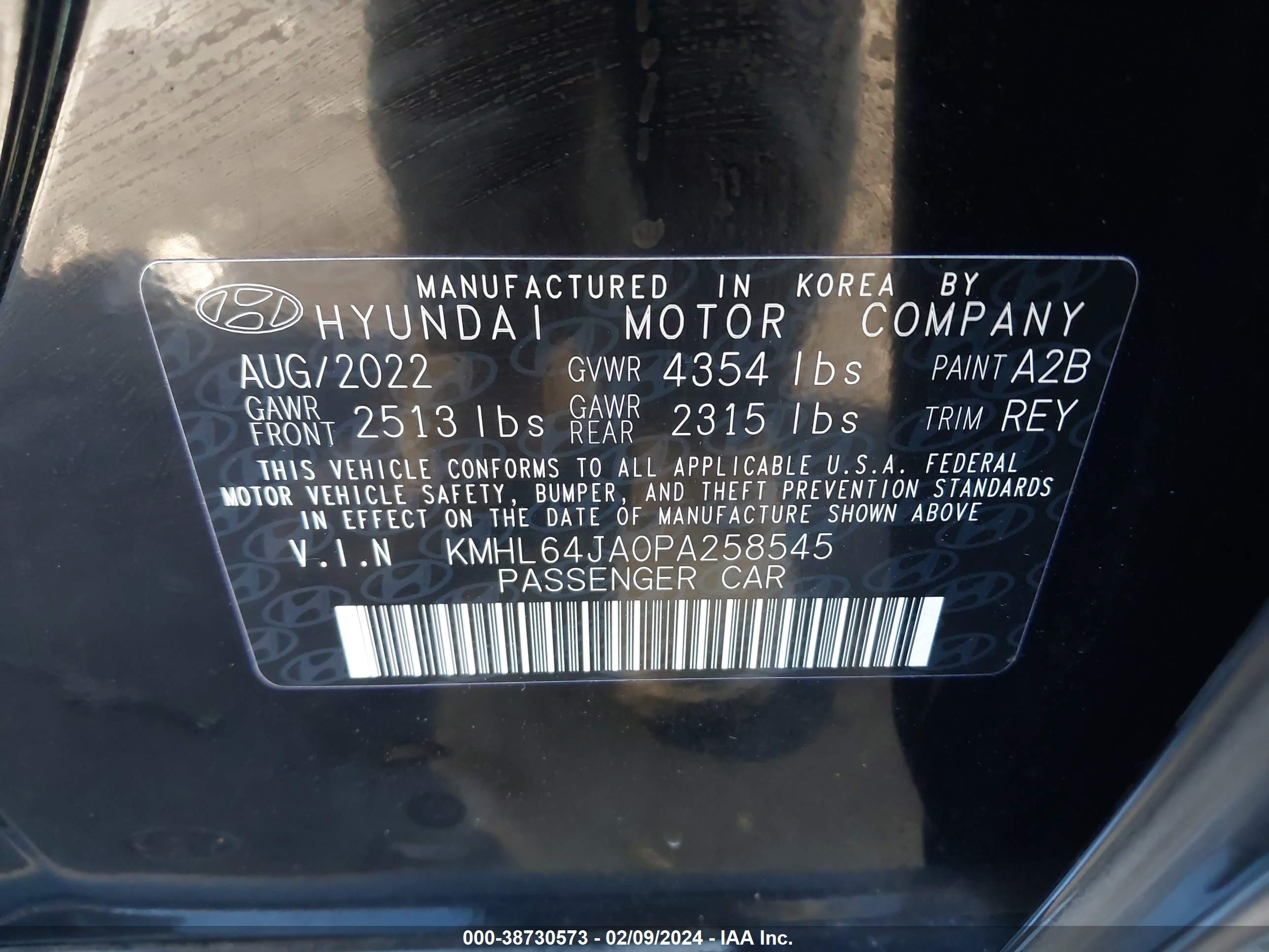 HYUNDAI SONATA image 9