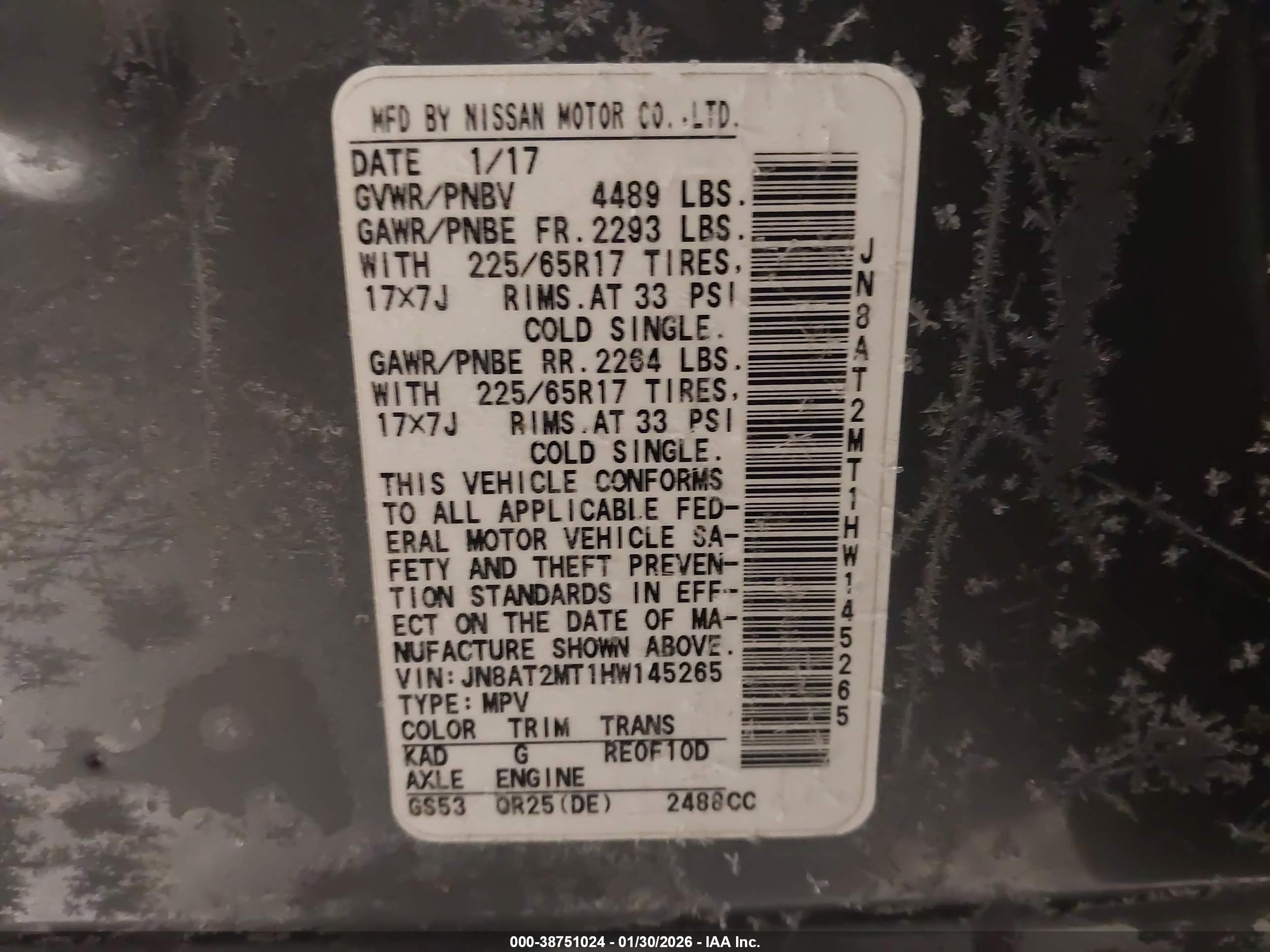 NISSAN ROGUE image 9