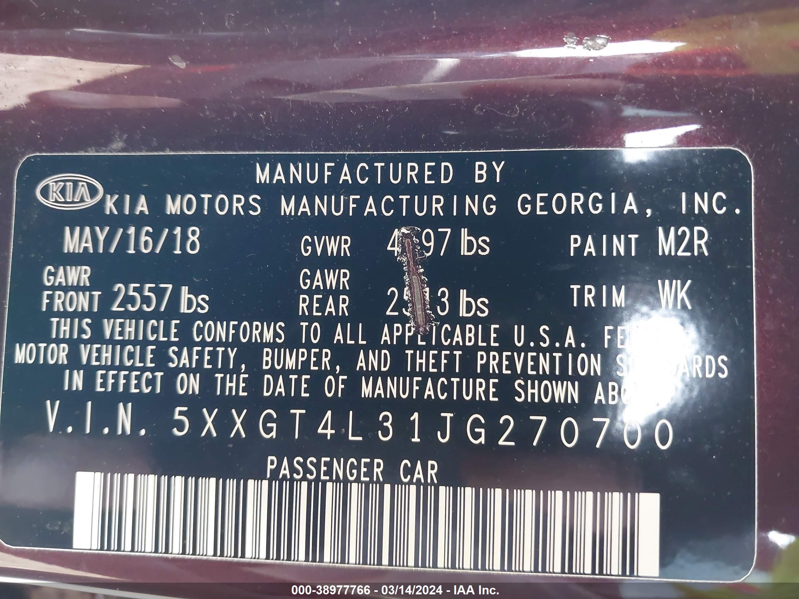 KIA OPTIMA image 9