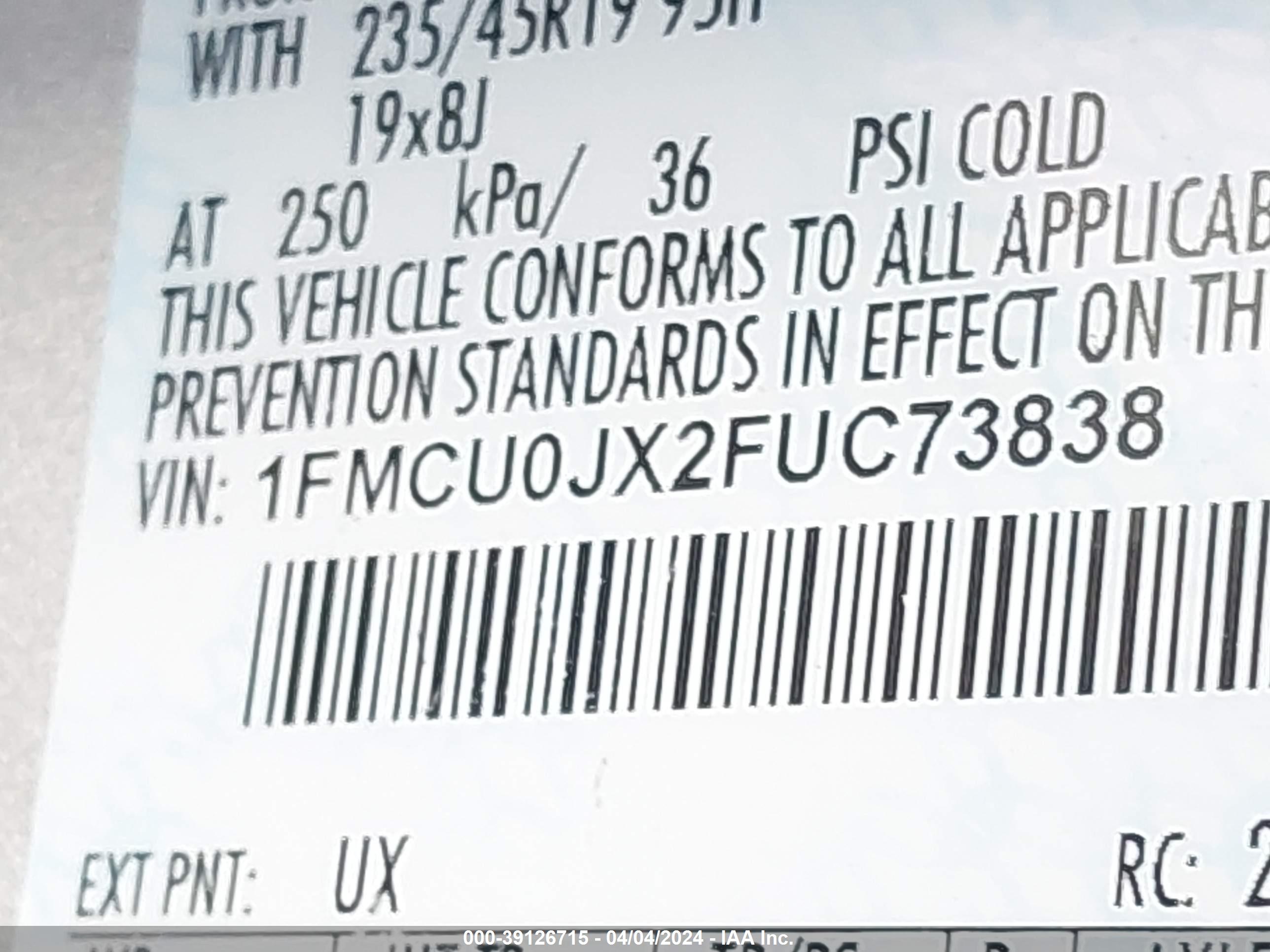 FORD ESCAPE image 9