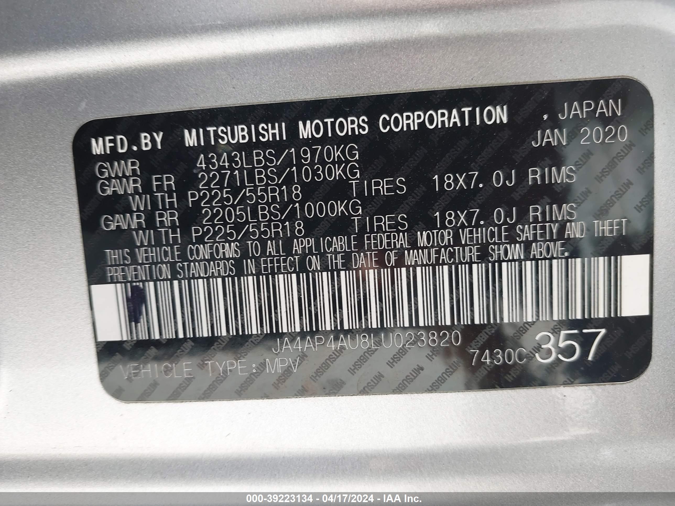 MITSUBISHI OUTLANDER image 9
