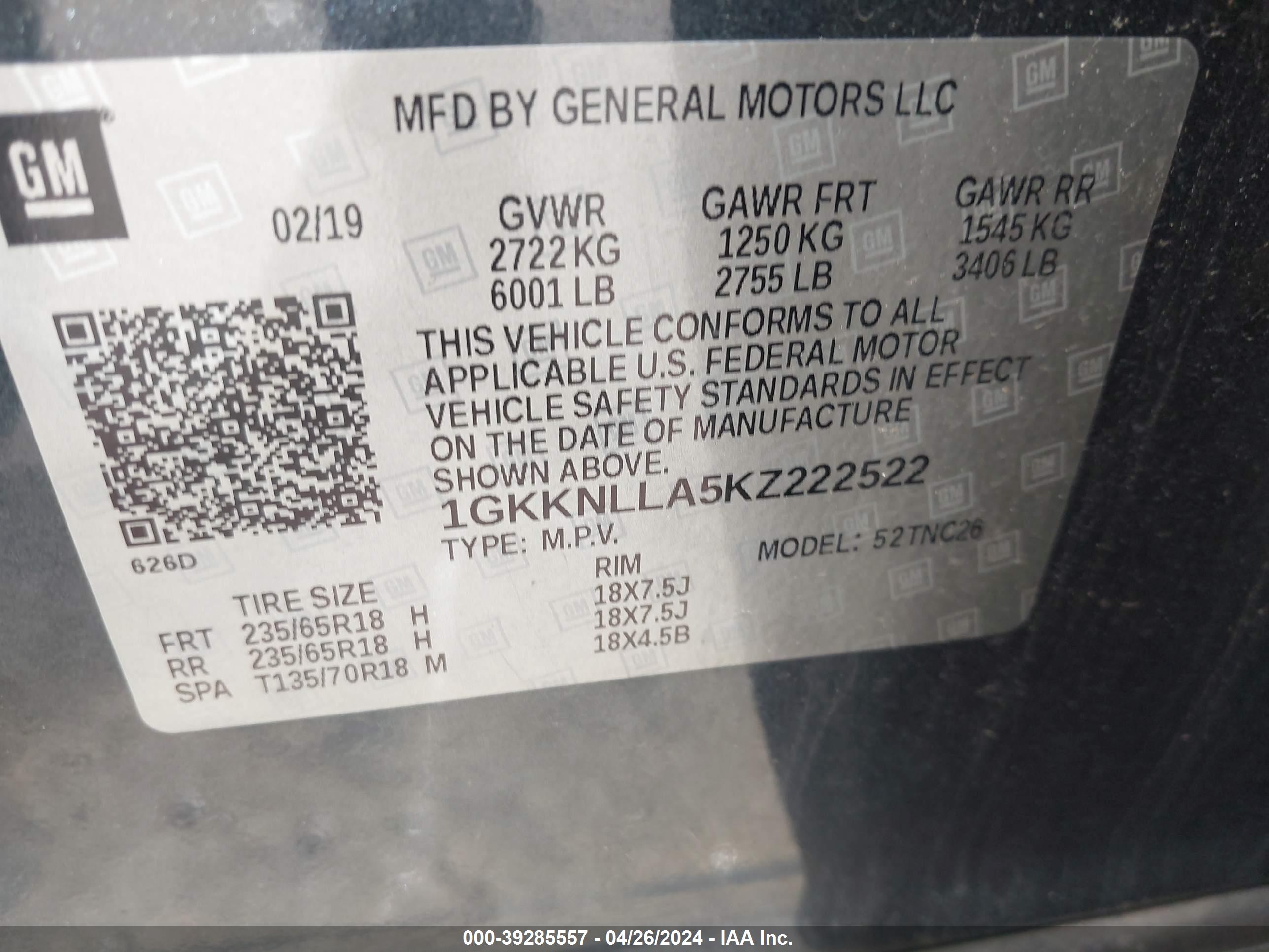 GMC ACADIA image 9