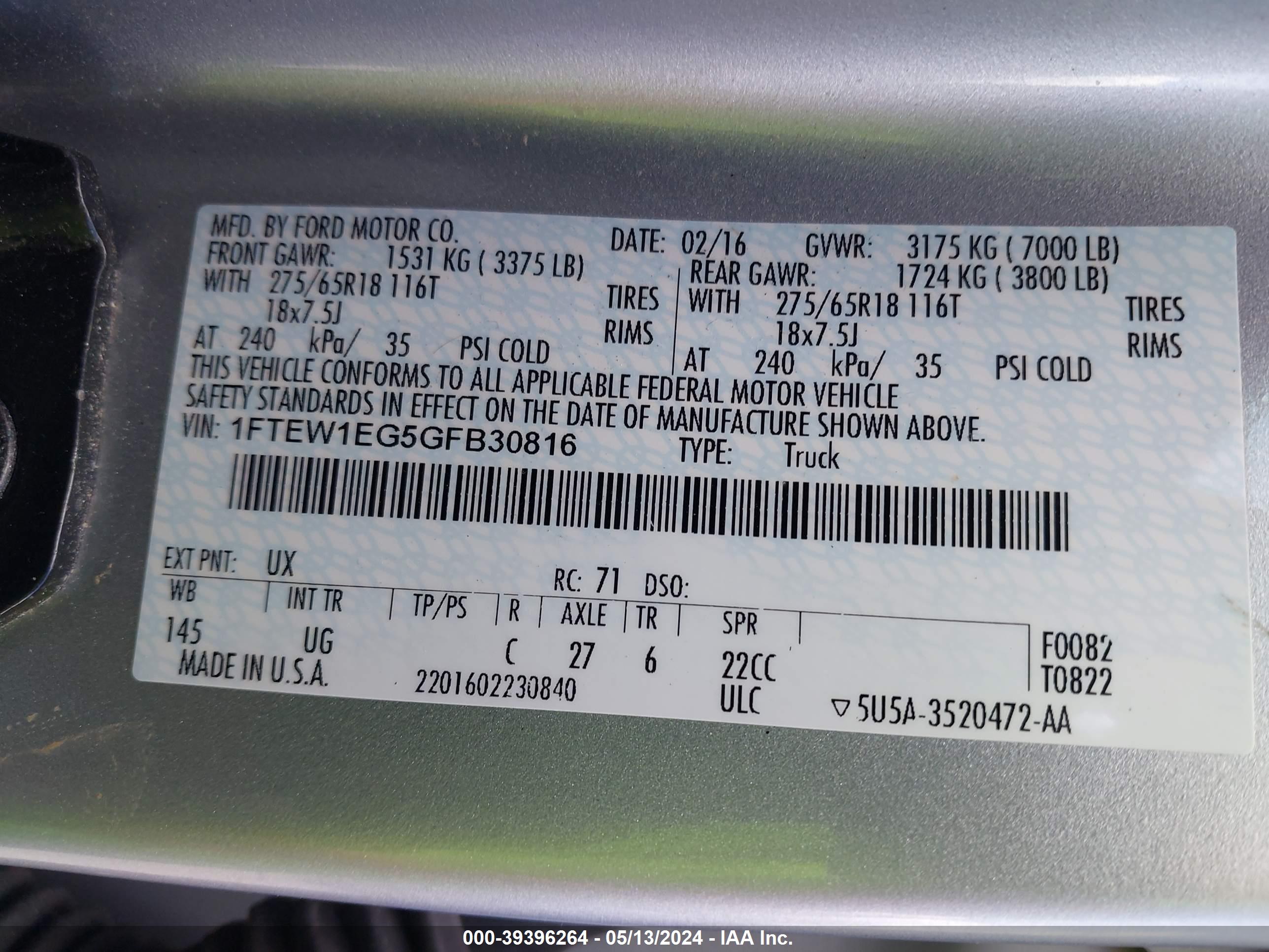 FORD F-150 image 9