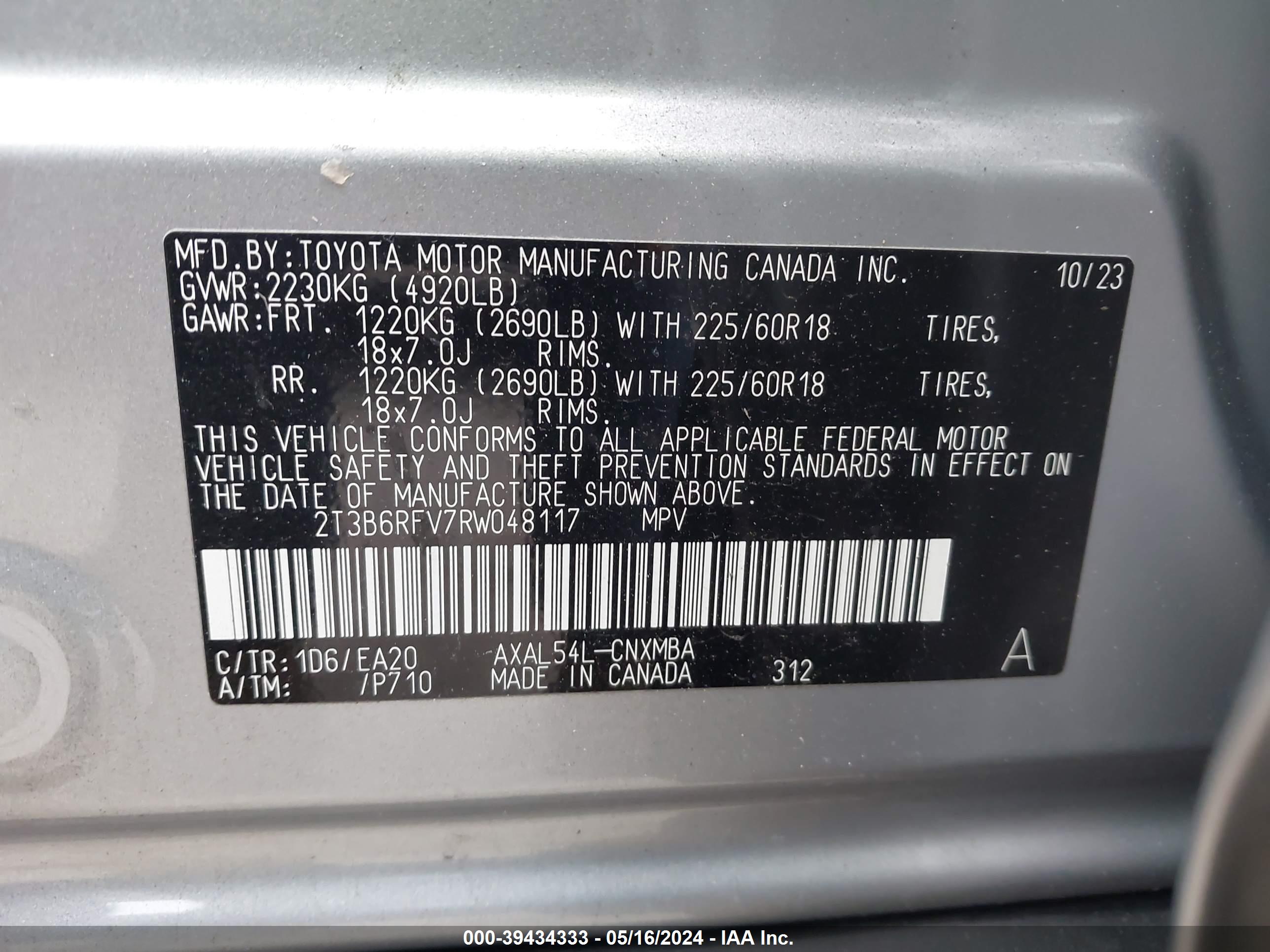 TOYOTA RAV4 image 9