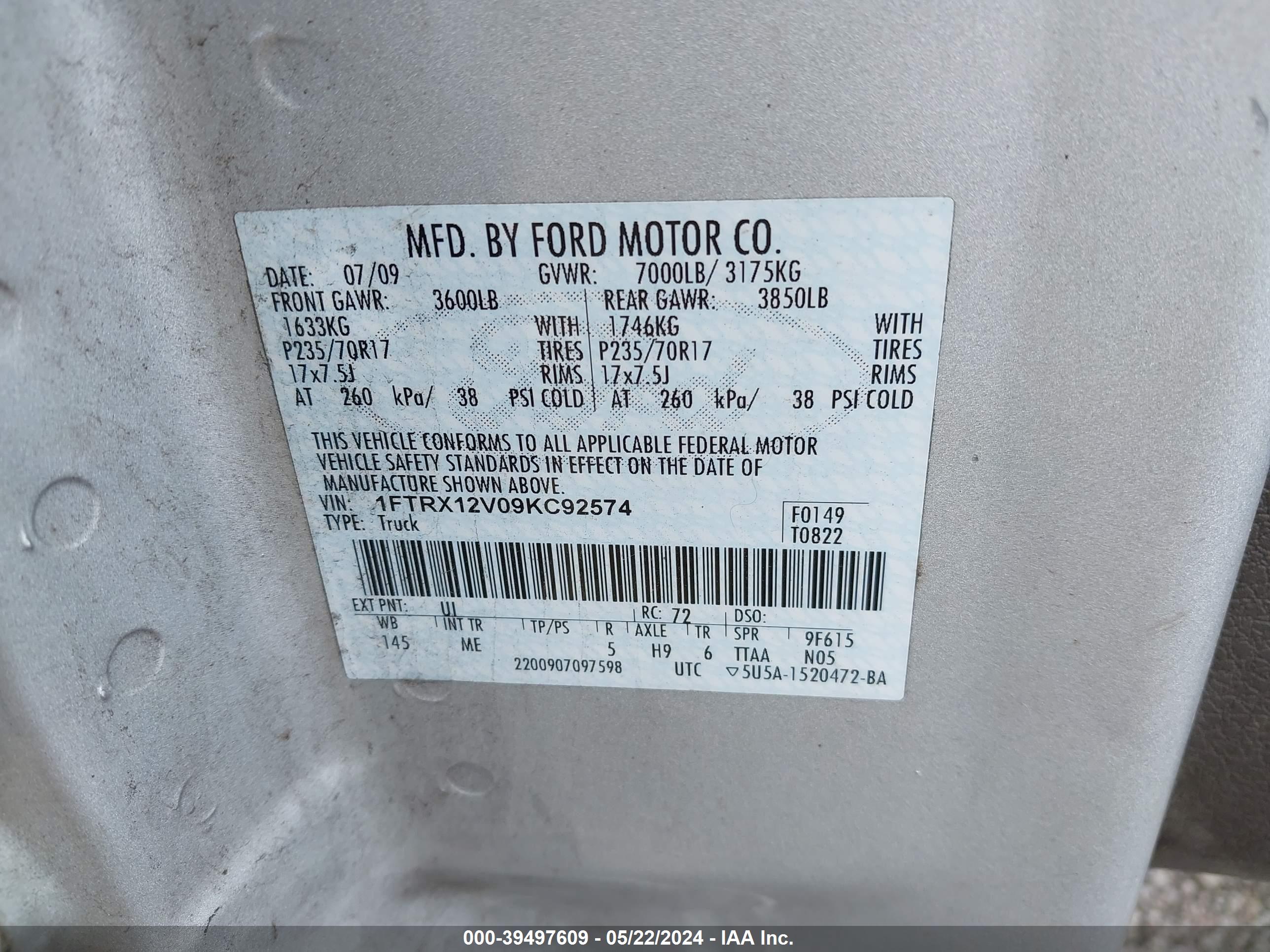 FORD F-150 image 9