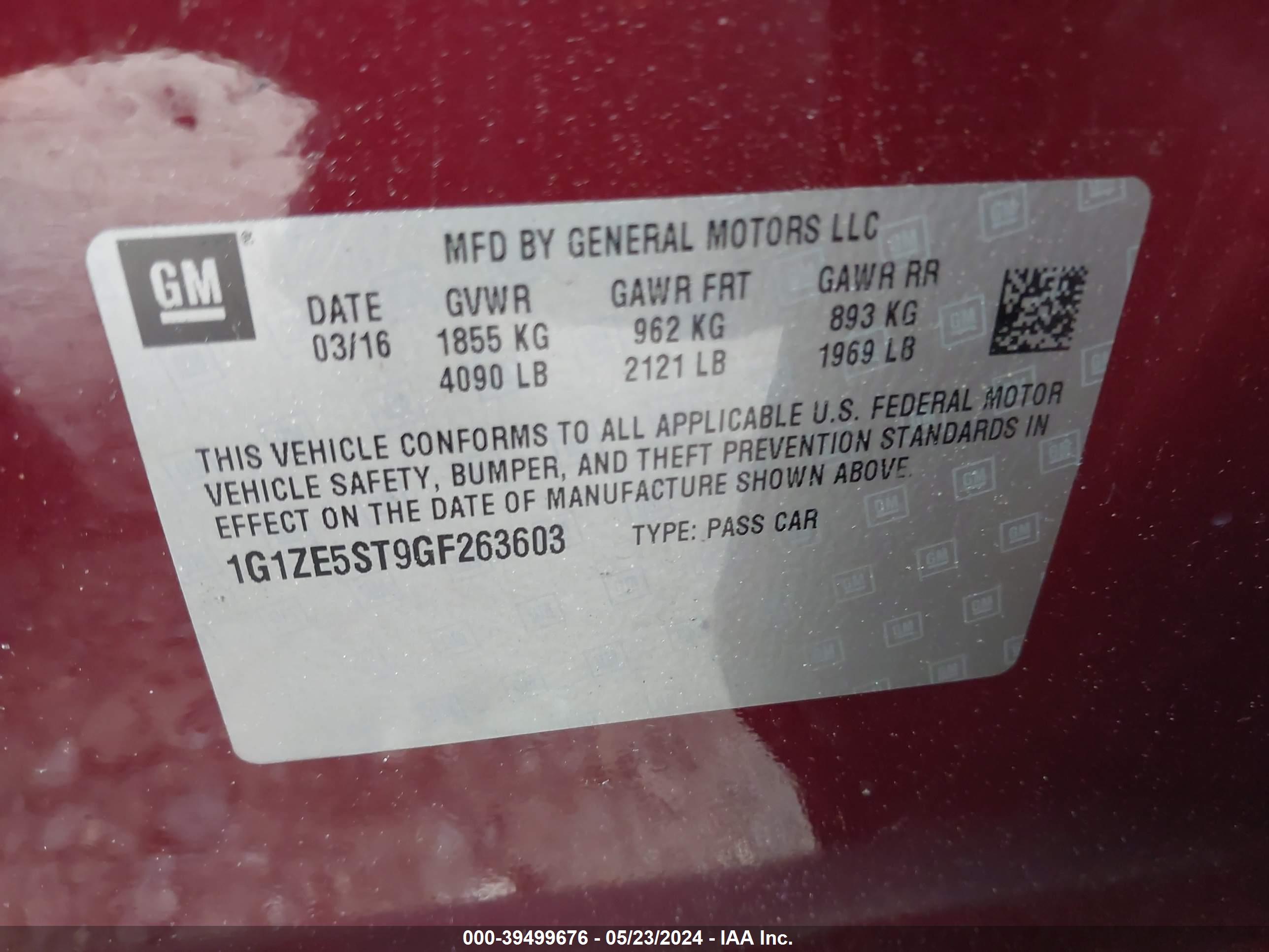 CHEVROLET MALIBU image 9
