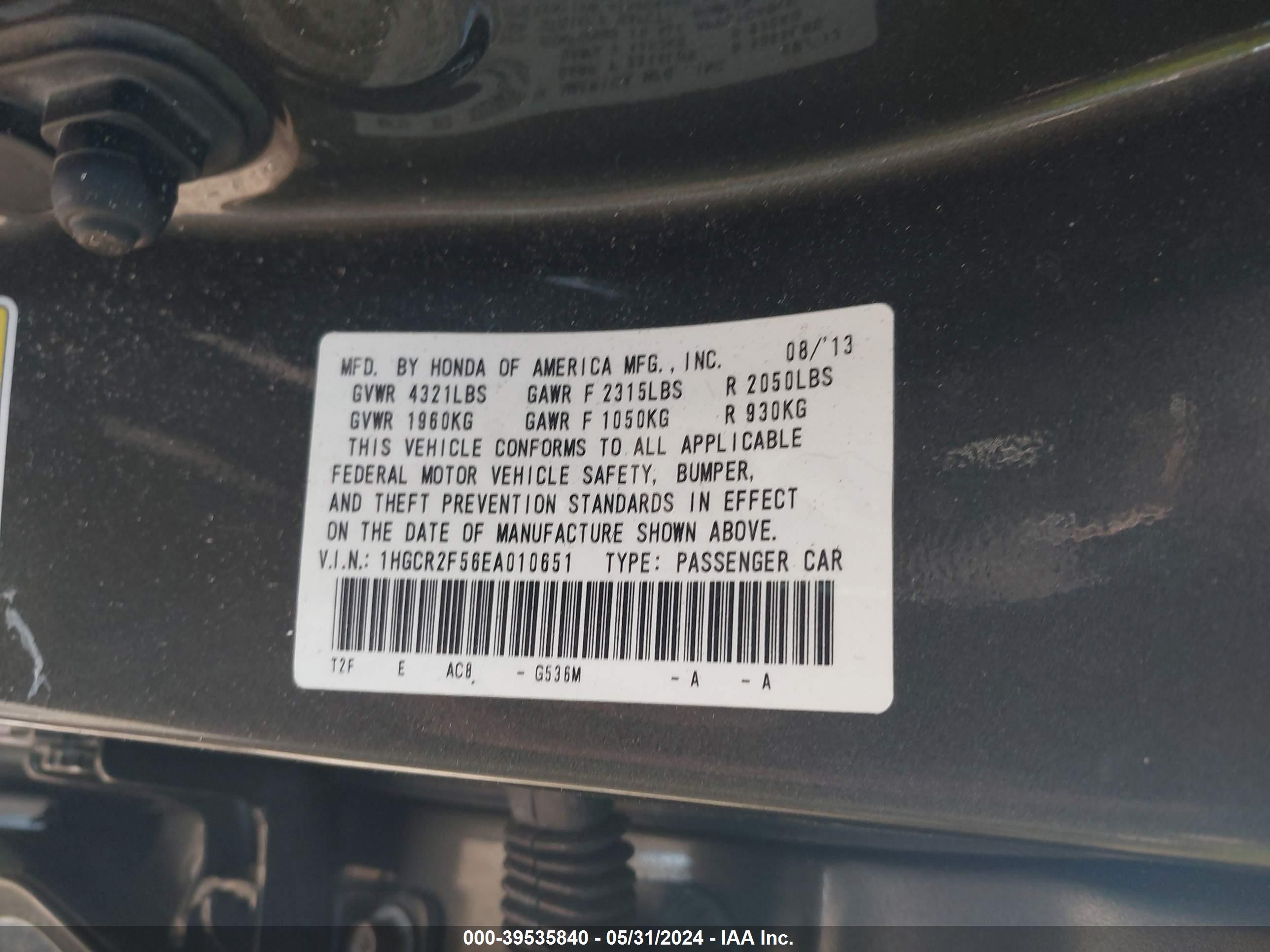 HONDA ACCORD image 9
