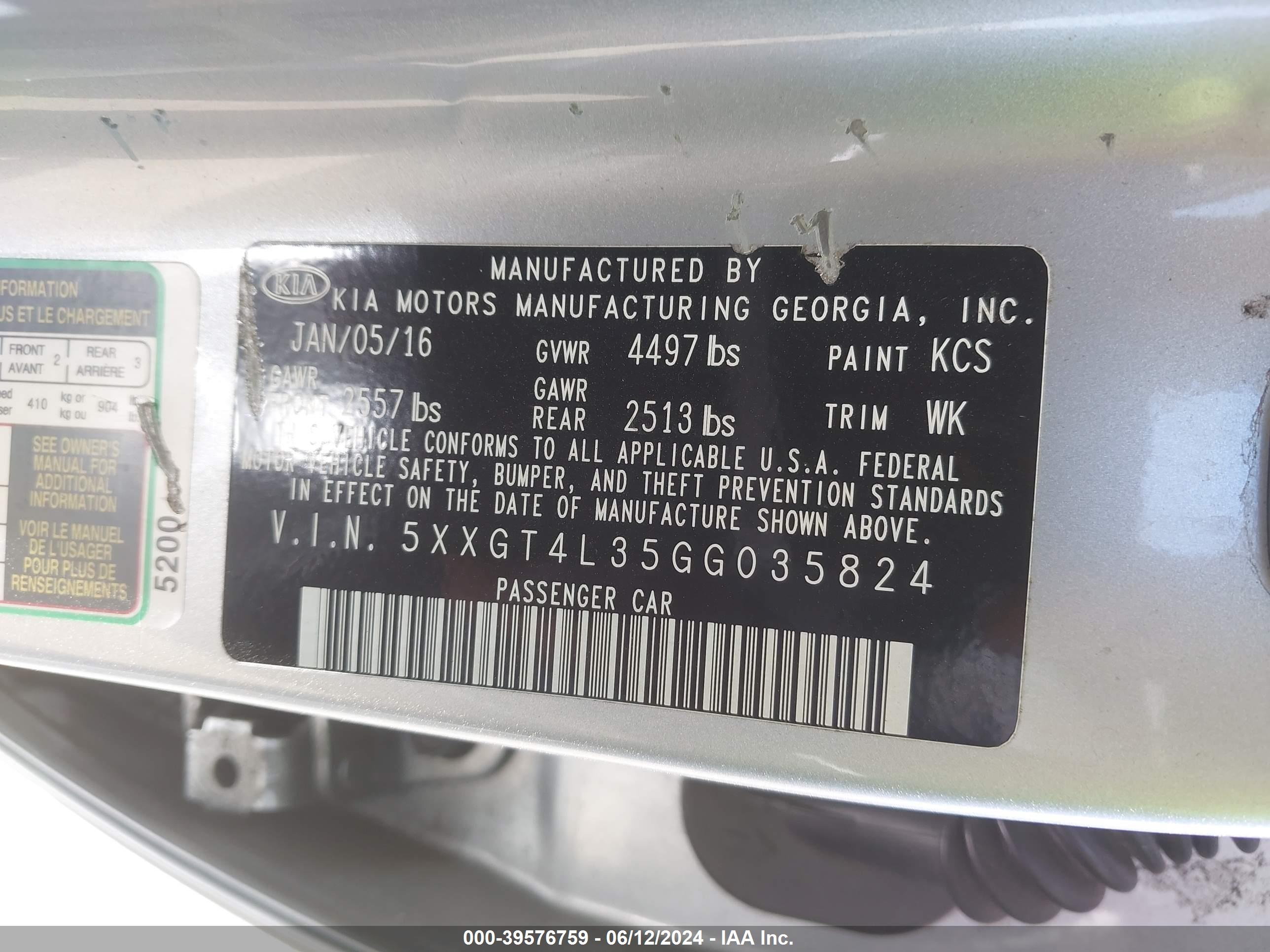 KIA OPTIMA image 9