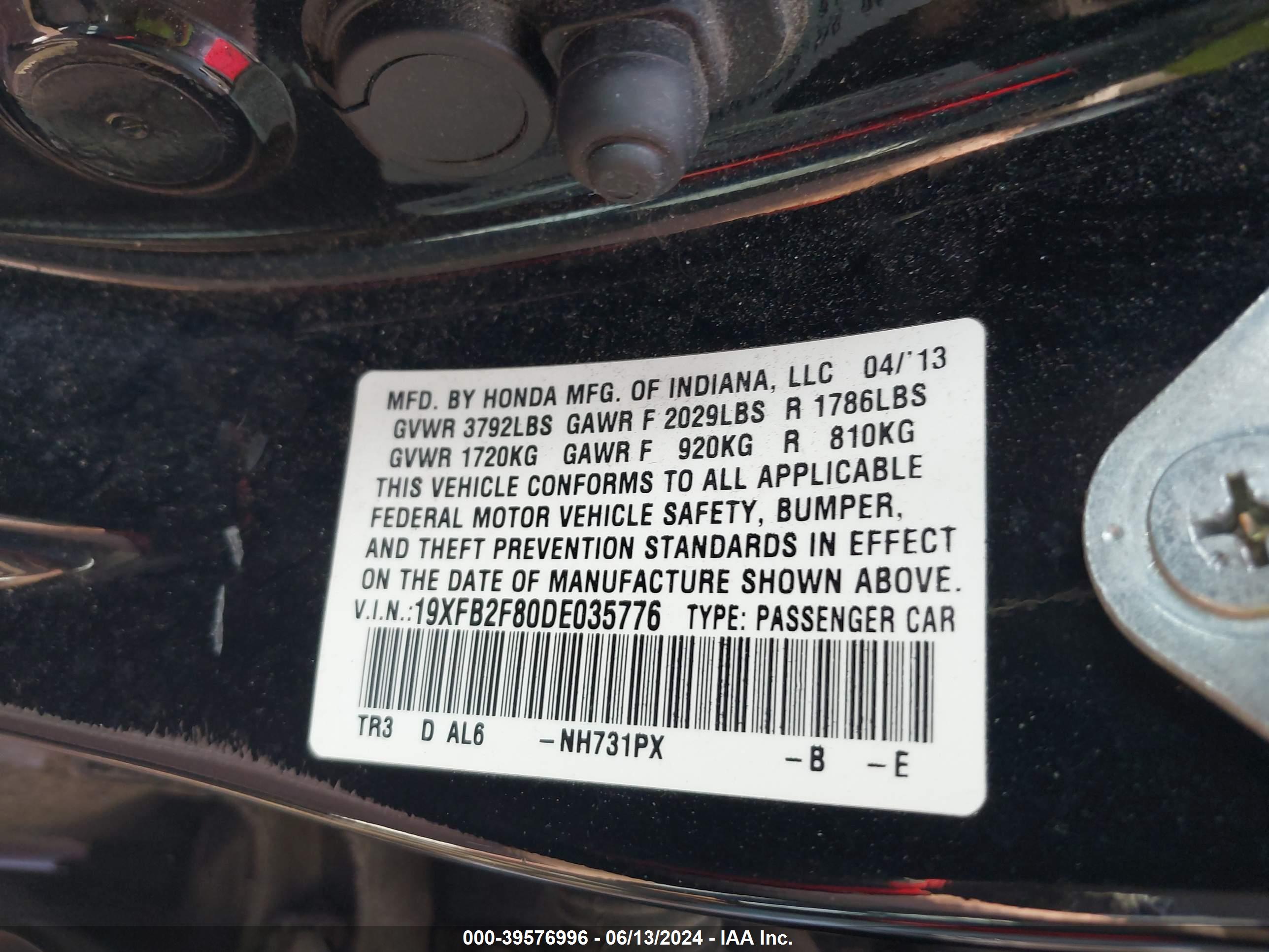 HONDA CIVIC image 9