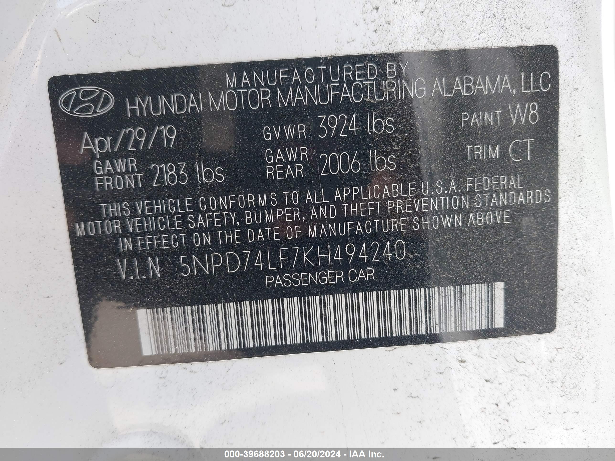HYUNDAI ELANTRA image 9