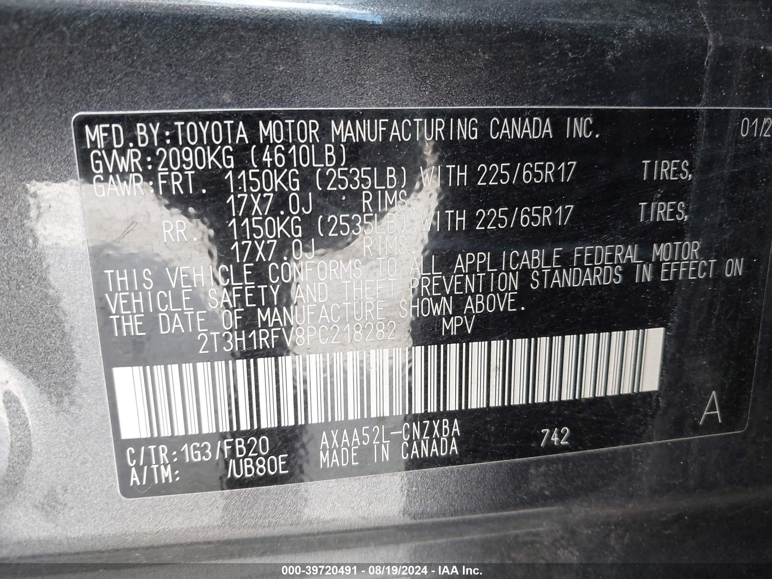 TOYOTA RAV4 image 9