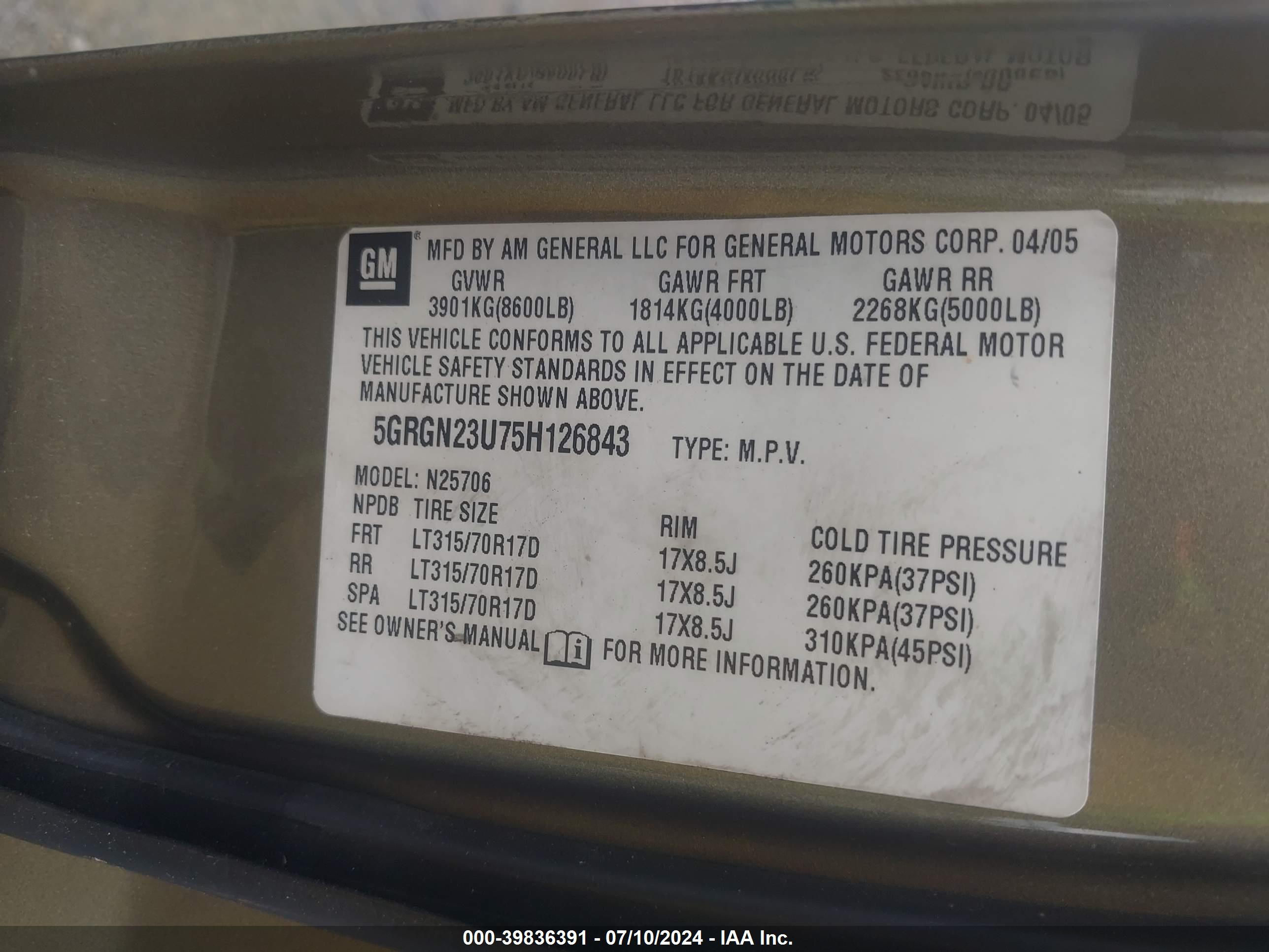 HUMMER H2 image 9