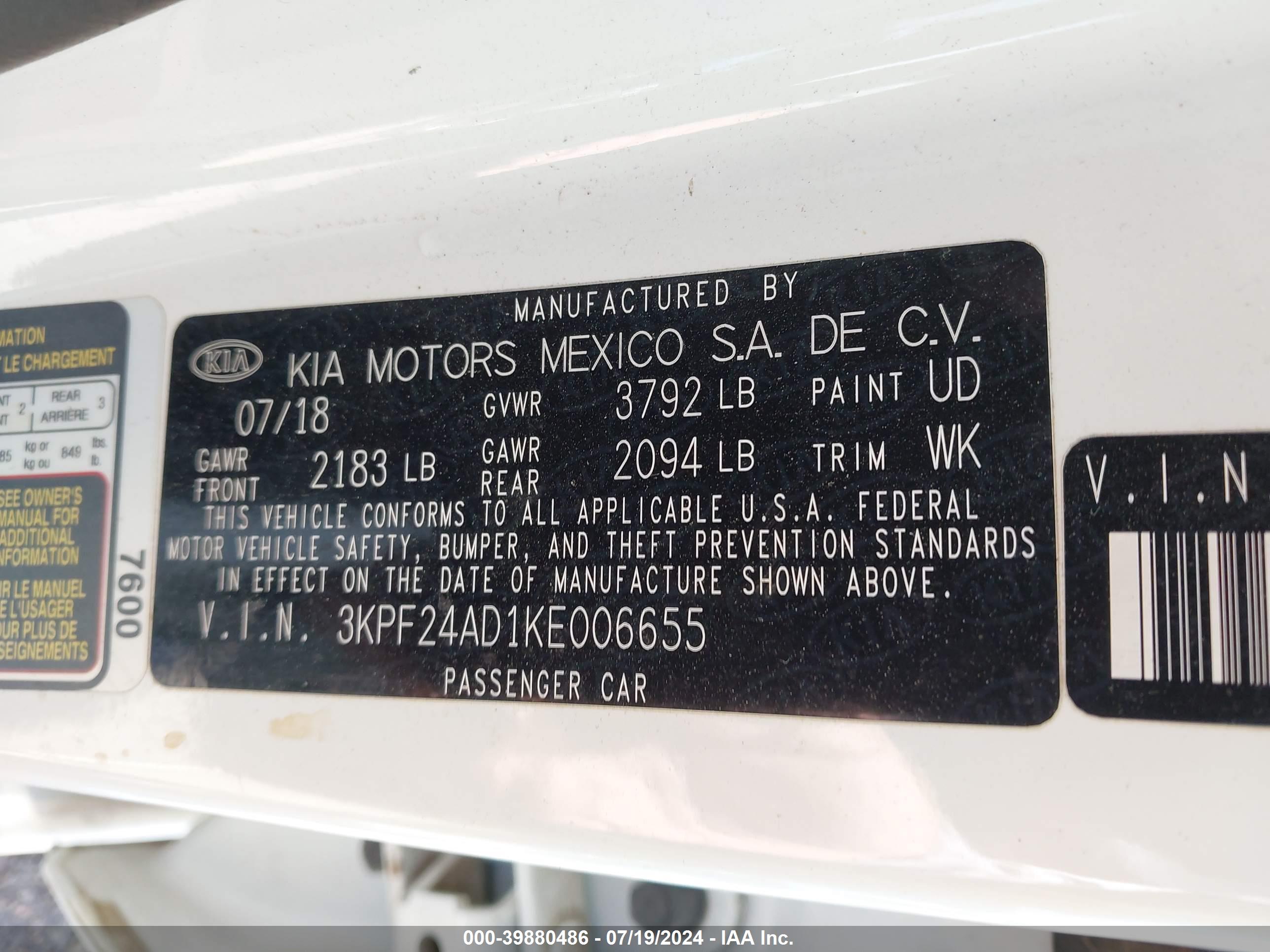 KIA FORTE image 9