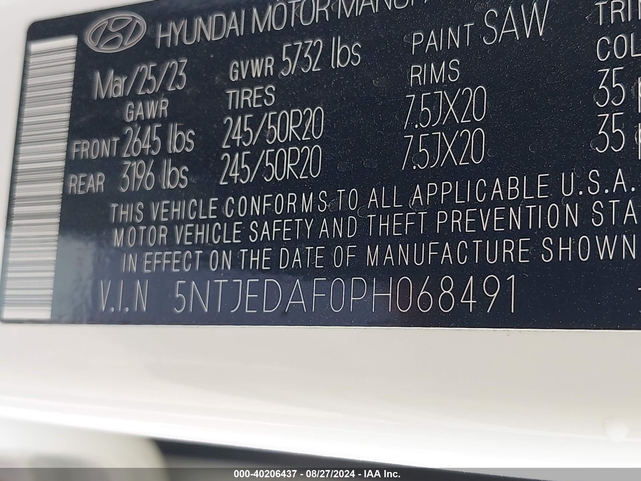 HYUNDAI SANTA image 9