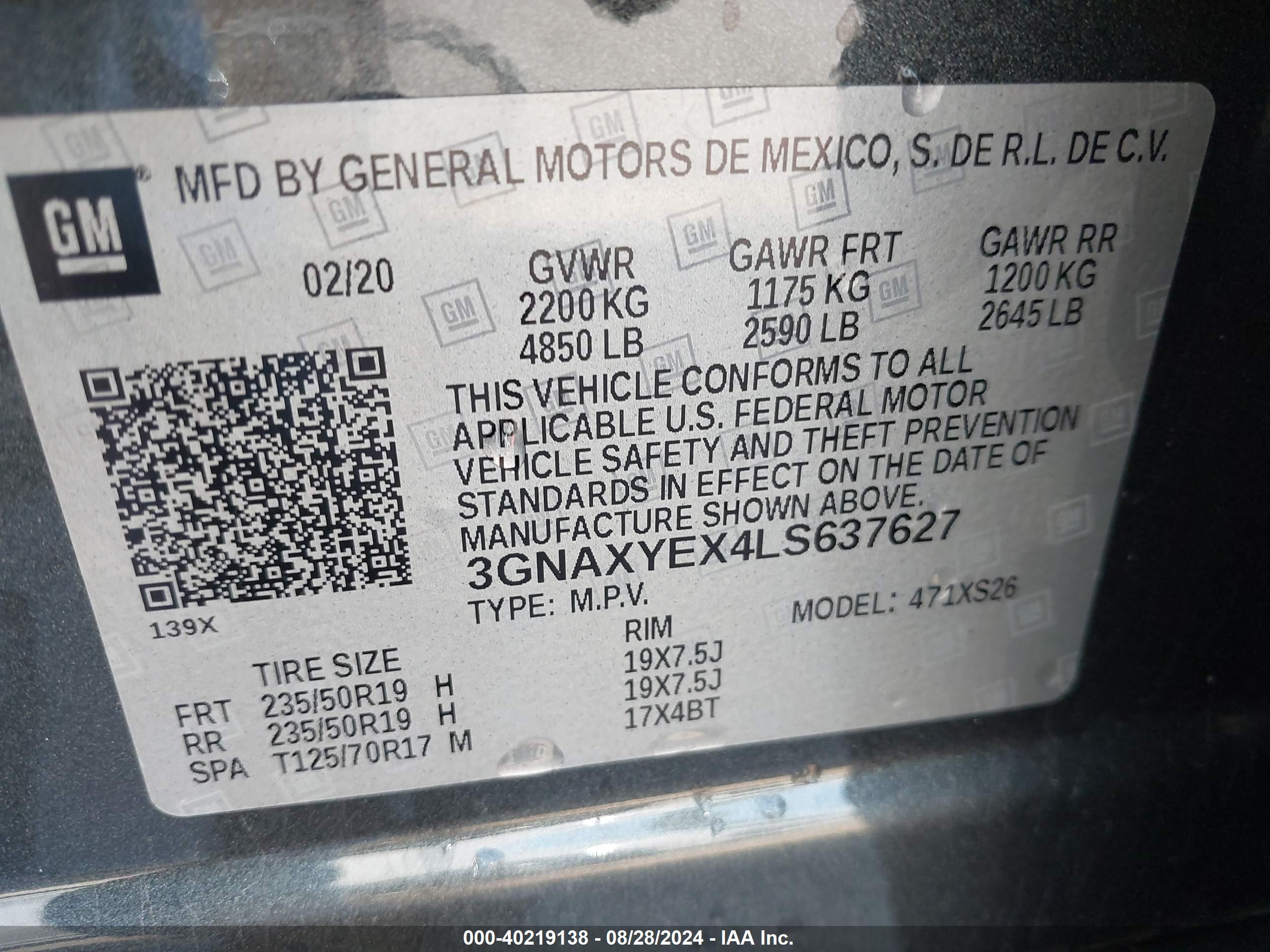 CHEVROLET EQUINOX image 9