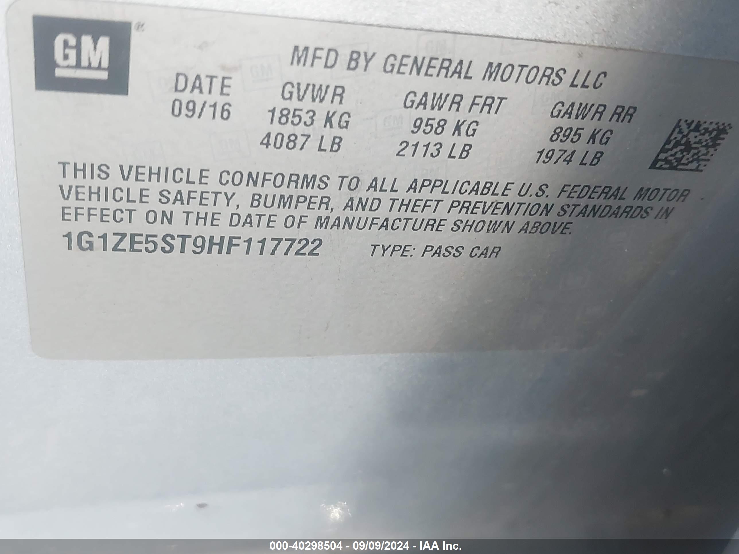 CHEVROLET MALIBU image 9