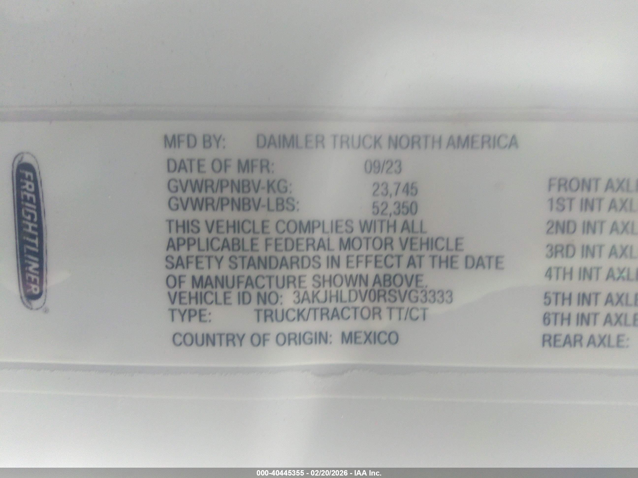 FREIGHTLINER NEW image 9