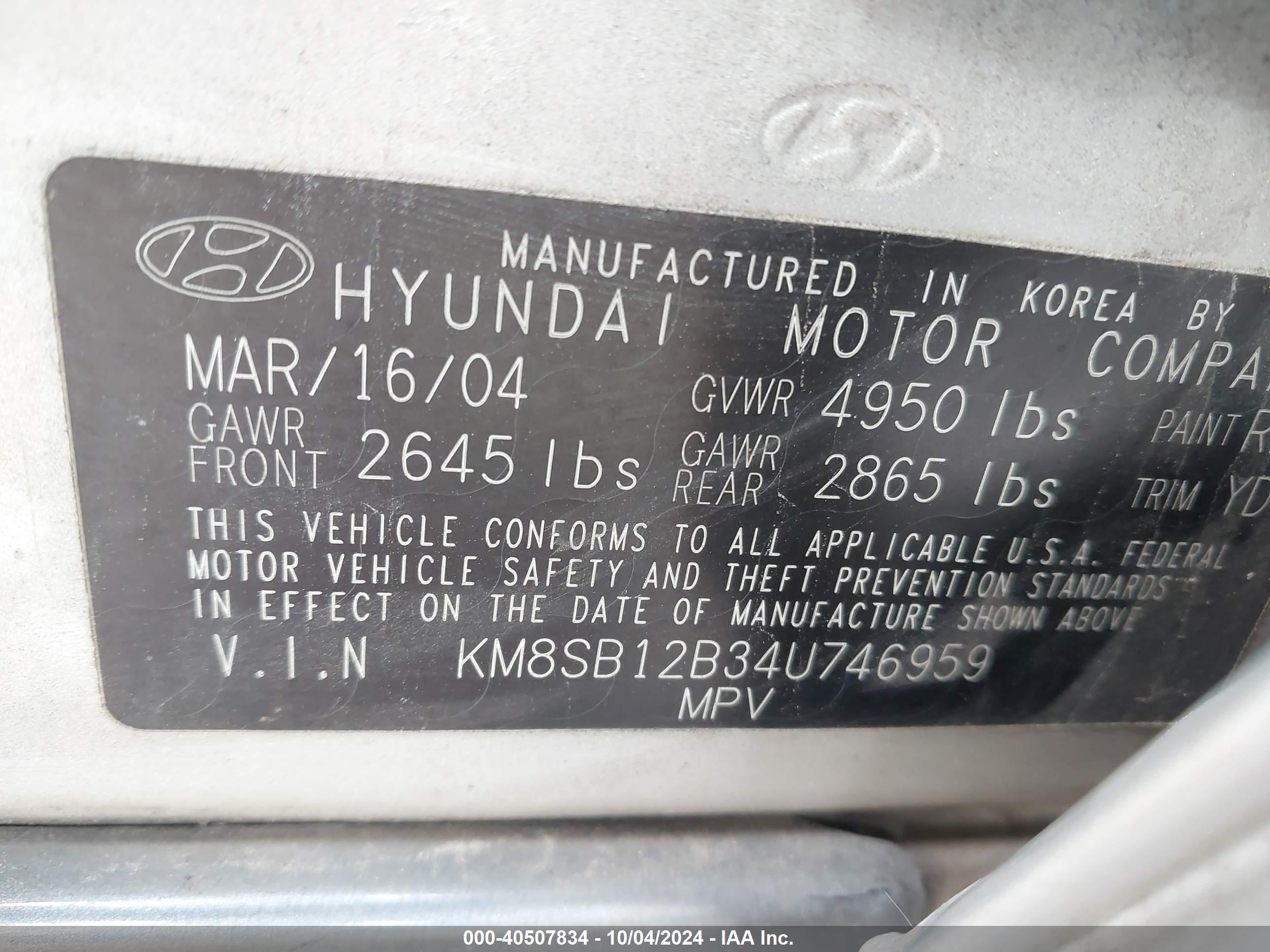HYUNDAI SANTA image 9