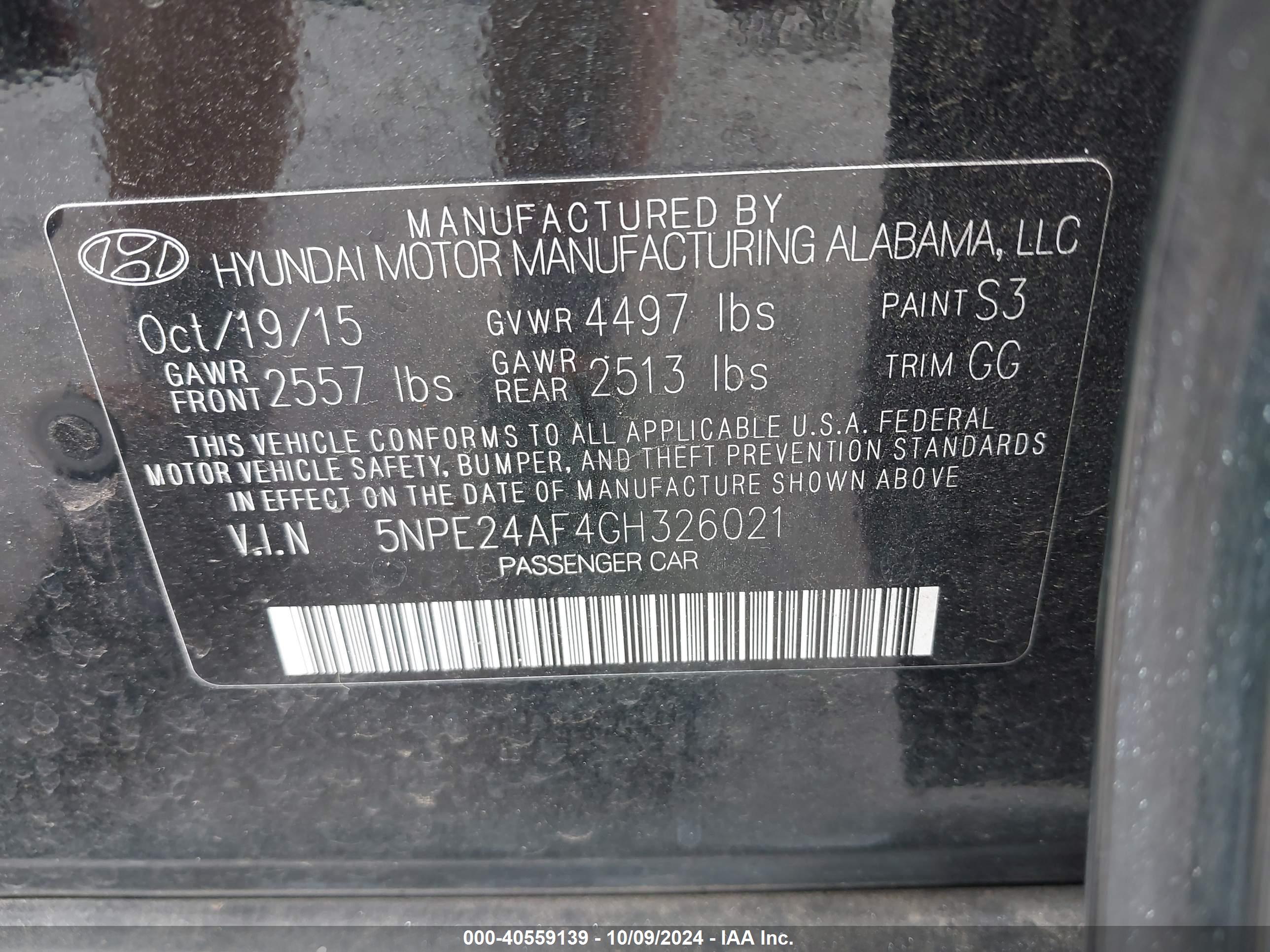 HYUNDAI SONATA image 9